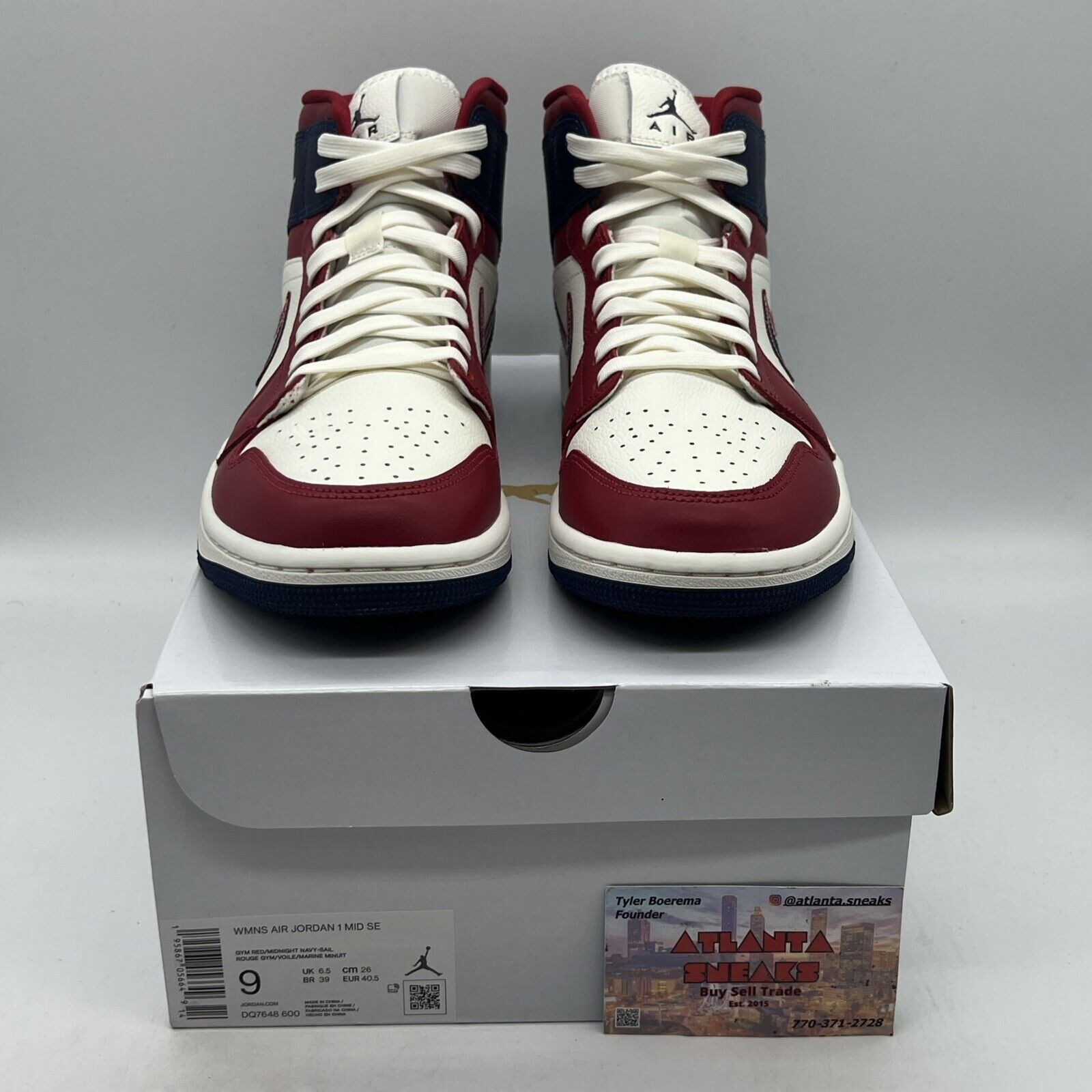 Size 9 - Jordan 1 Mid SE USA 2022 2022 Brand New Og All