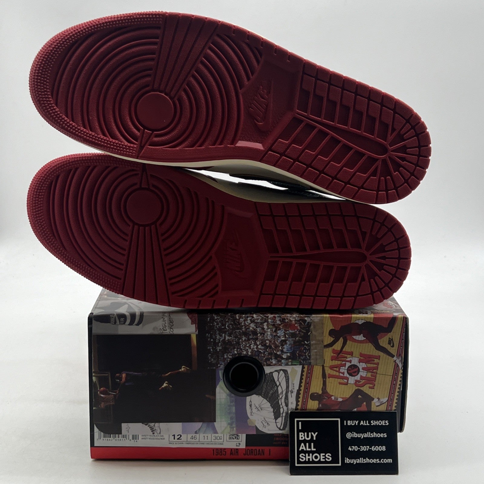 Size 12 - Union LA x Air Jordan 1 Retro OG SP High Chicago Shadow (HV8563-600)