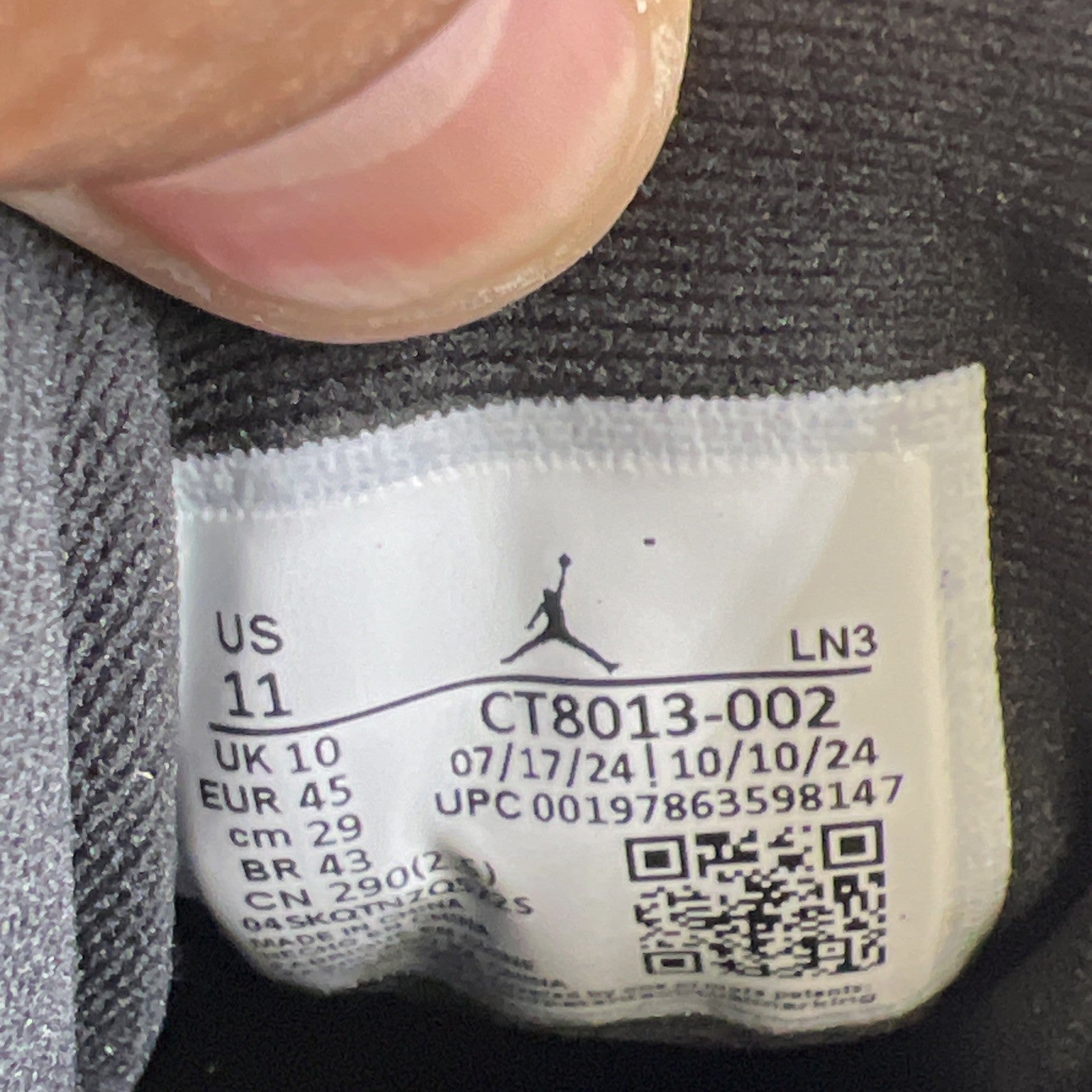 Size 11 - Air Jordan 12 Retro 2025 Flu Game (CT8013-002)