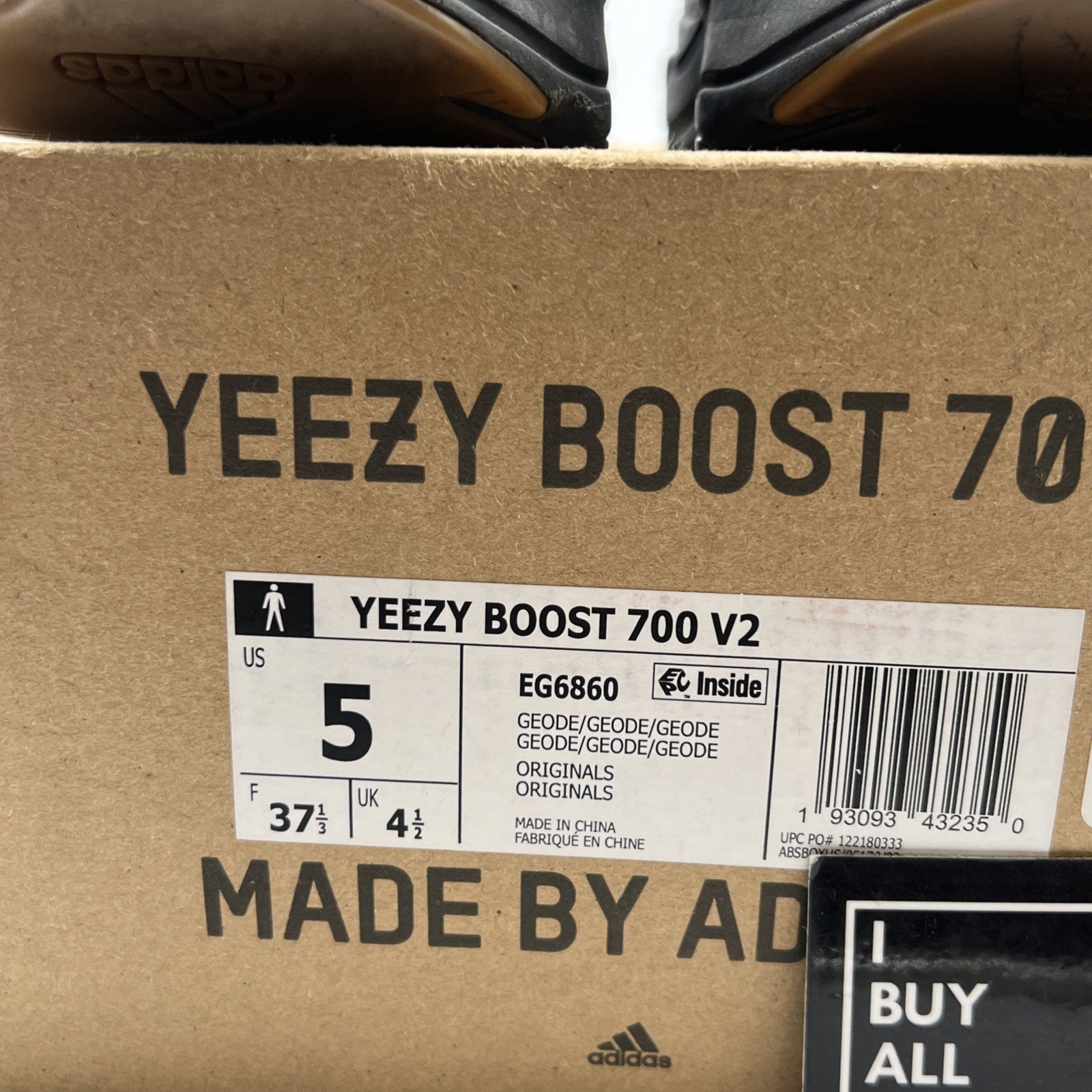 Size 5 - adidas Yeezy Boost 700 V2 Geode (EG6860)