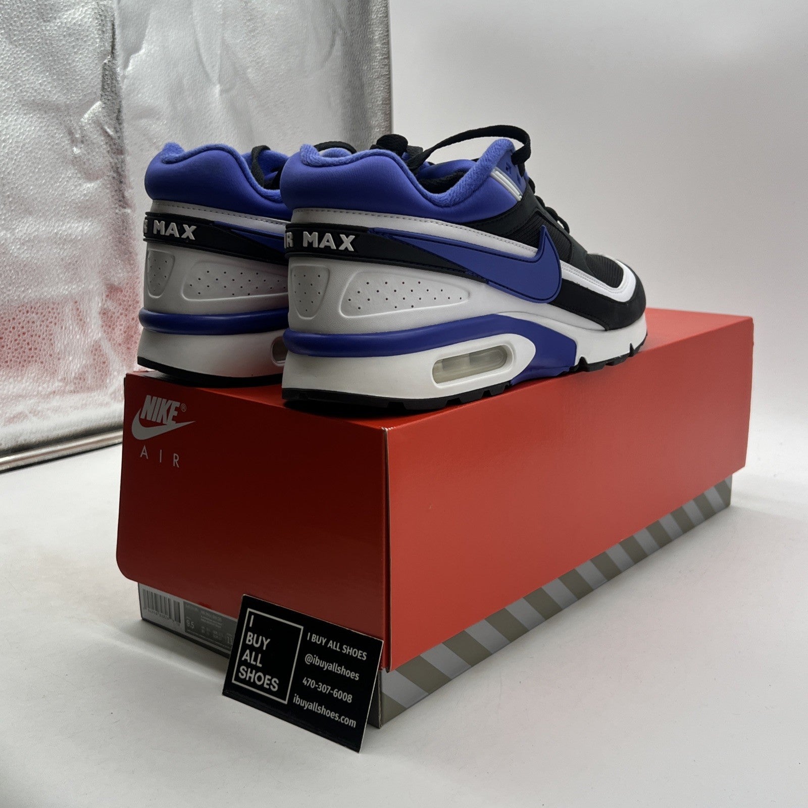 Size 9.5 - Nike Air Max BW 2021 Persian Violet (DJ6124-001)