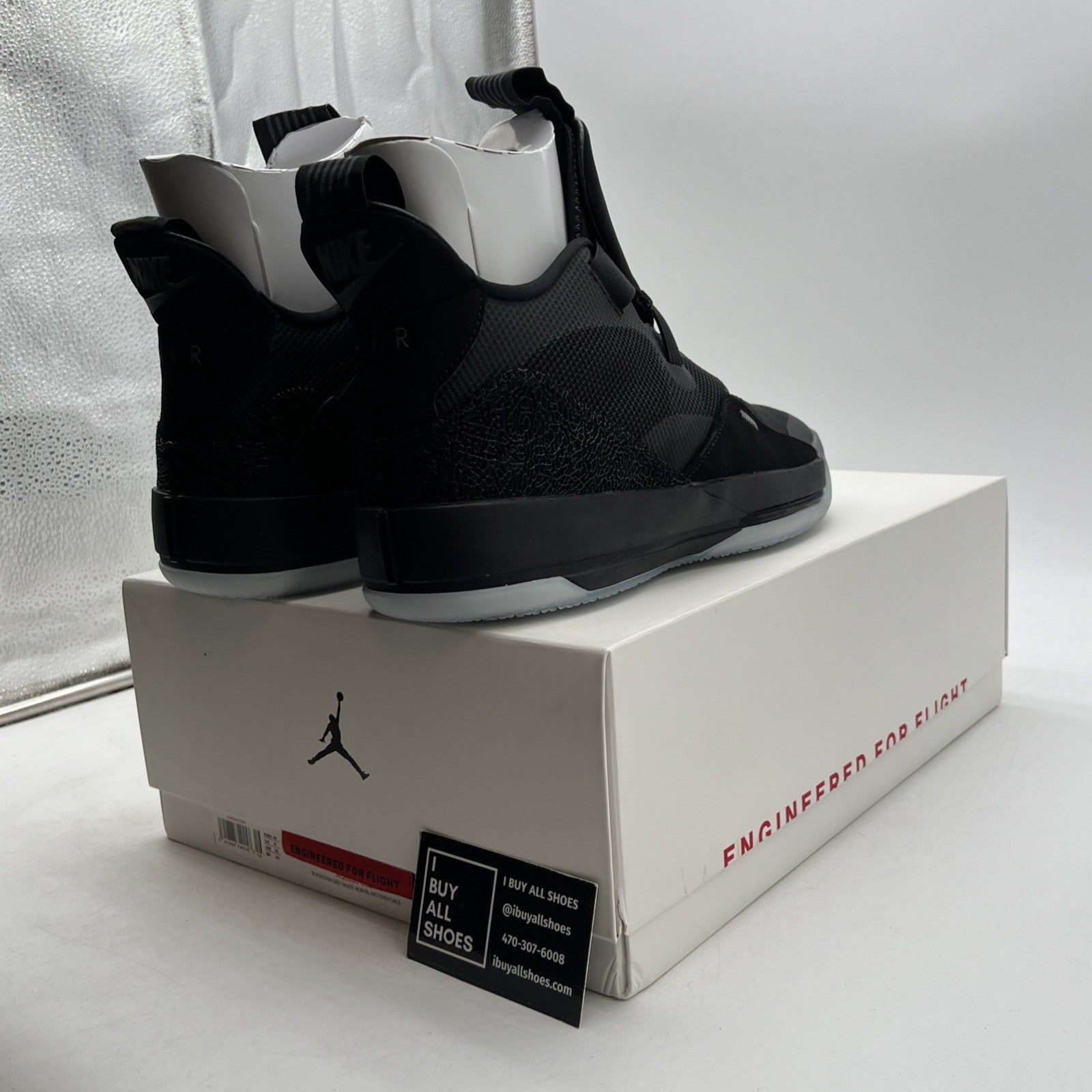 Size 12 - Air Jordan 33 Utility Blackout (AQ8830-002)