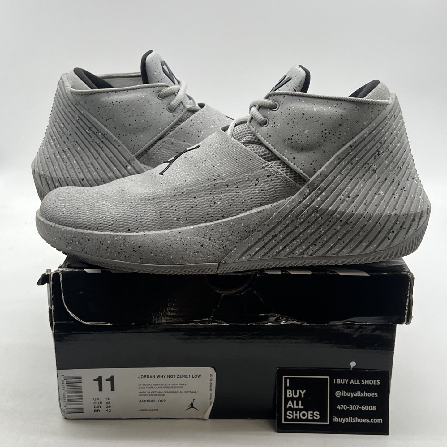 Size 11 - Jordan Why Not Zer0.1 Low Cement (AR0043-002)