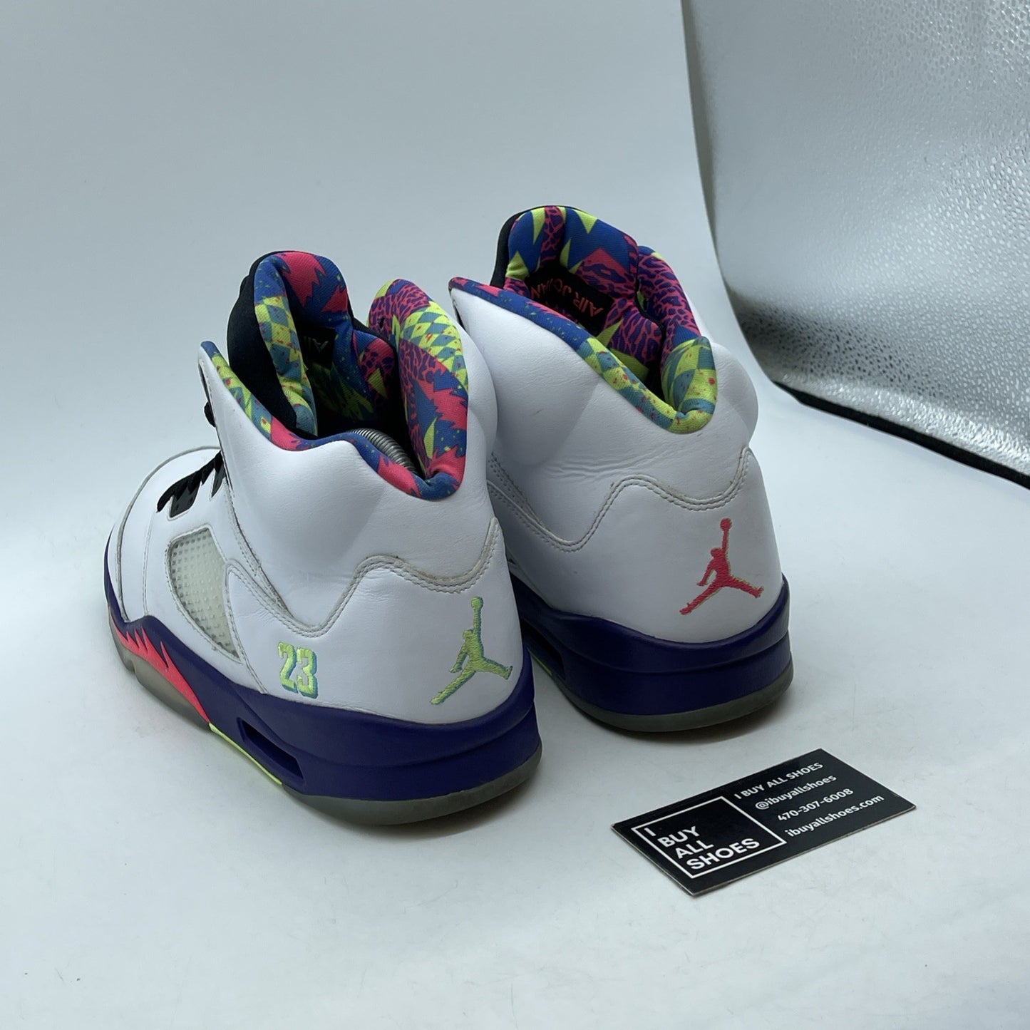Size 11.5 - Jordan 5 Retro Alternate Bel-Air 2020 White Leather (DB3335-100)