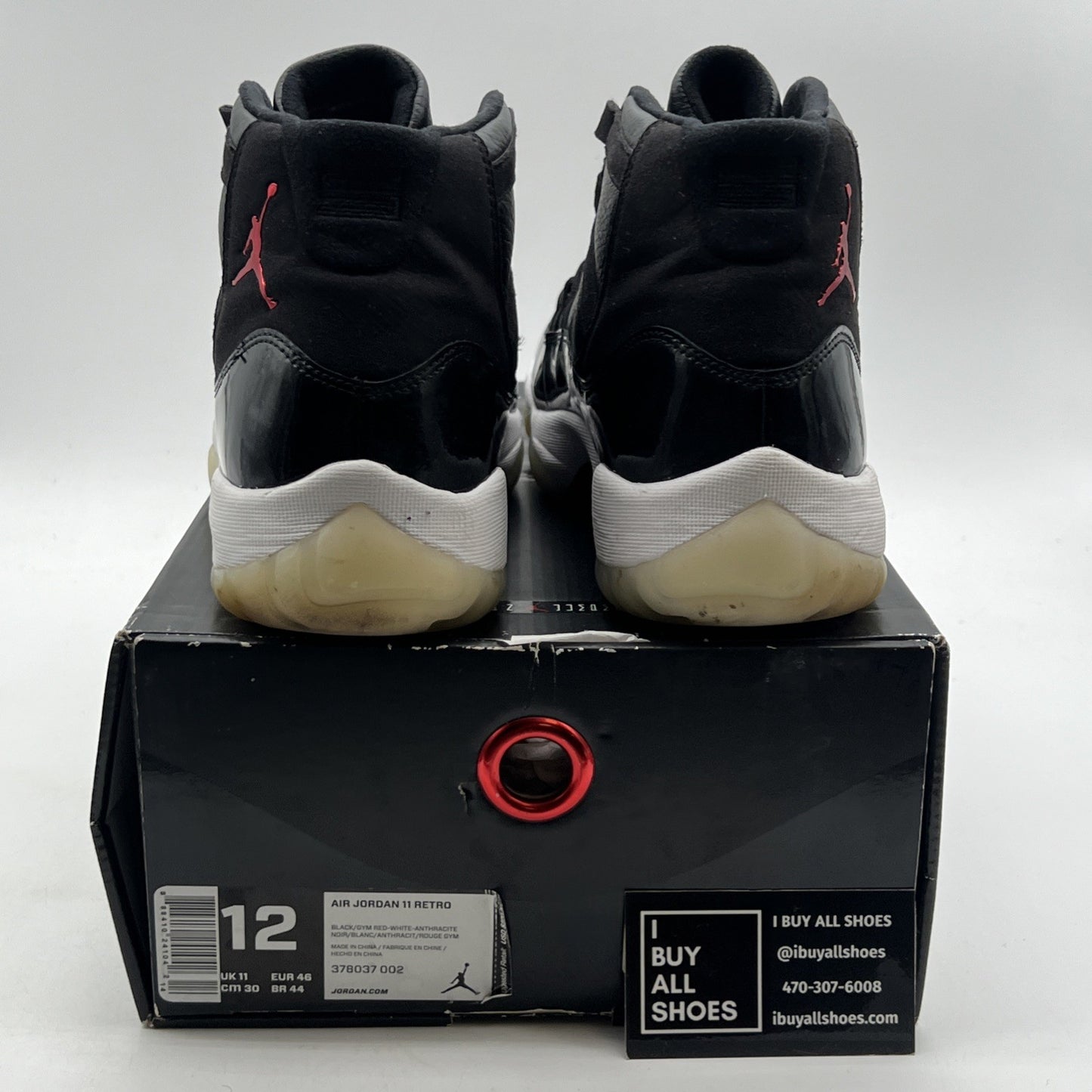 Size 12 - Air Jordan 11 Retro 72-10 2015 (378037-002)