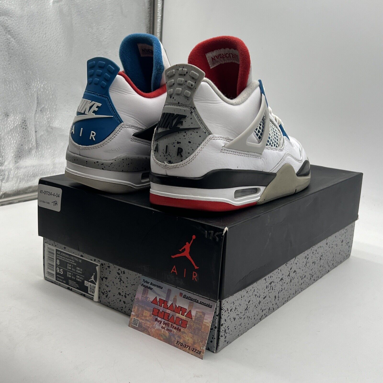 Size 8 - Air Jordan 4 Retro SE Mid What The 4 (CL1184-146)