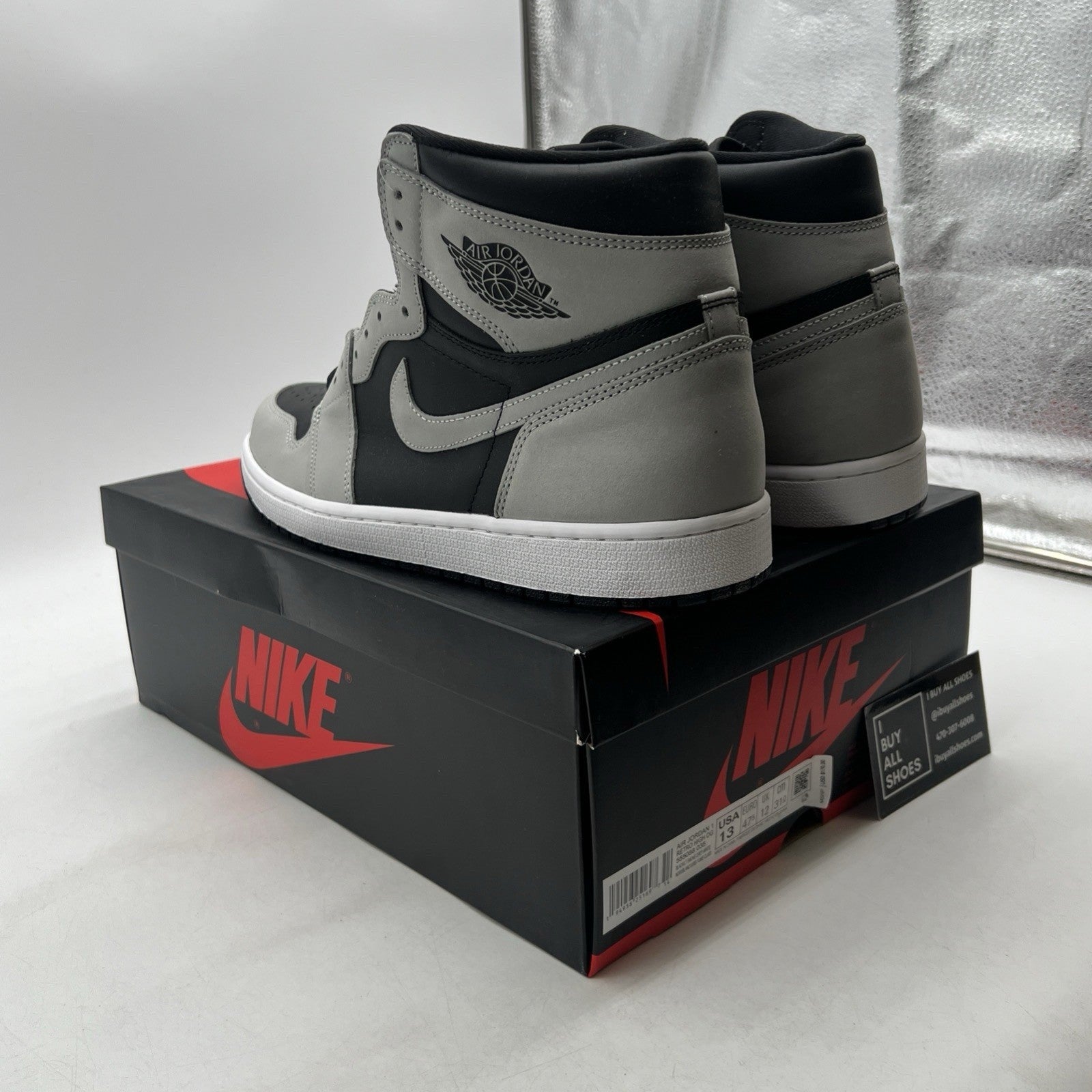 Size 13 - Air Jordan 1 Retro OG High Shadow 2.0 (555088-035)
