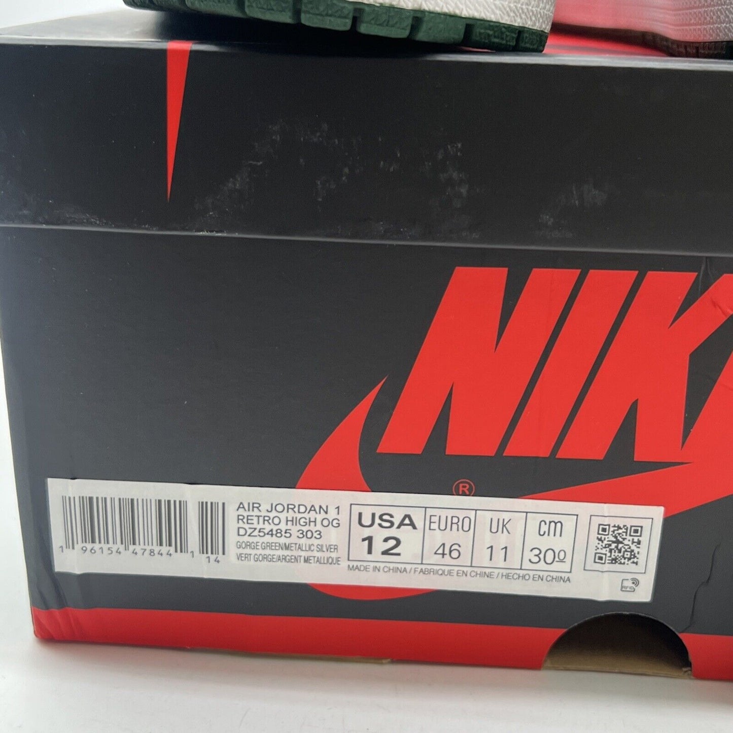 Size 12 - Air Jordan 1 Retro OG High Gorge Green (DZ5485-303)