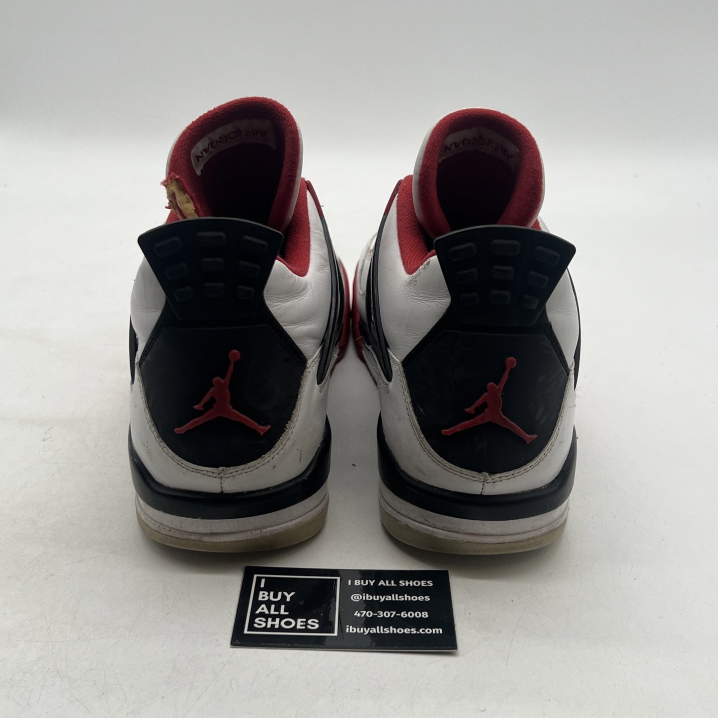 Size 14 - Air Jordan 4 Retro Fire Red 2012 (308497-110)