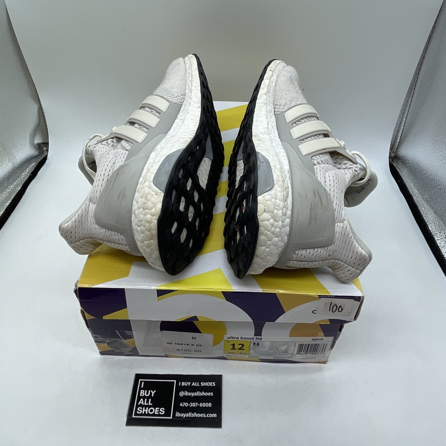 Size 12 - Adidas UltraBoost 1.0 Limited Cream (AQ5559)