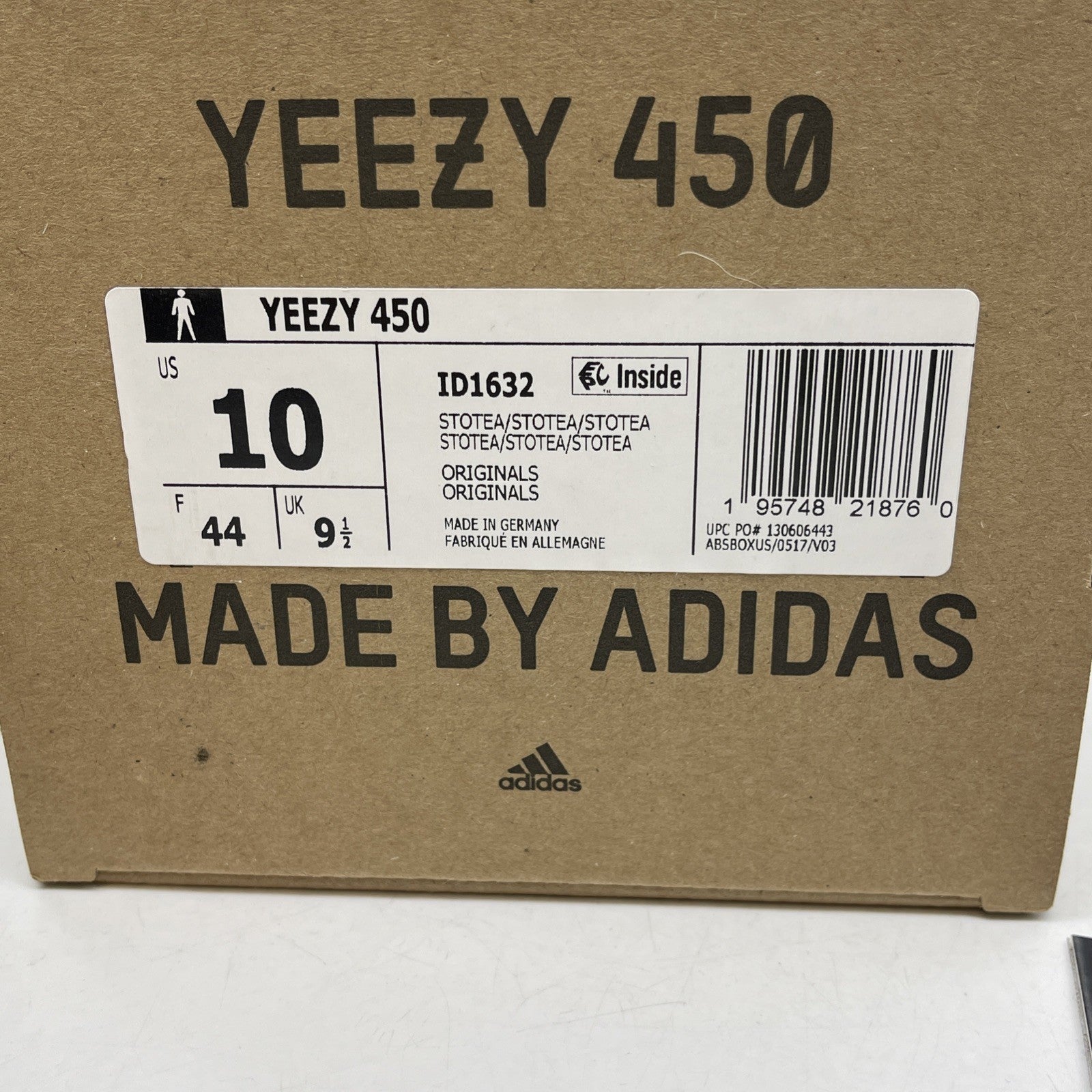 Size 10 - Adidas Yeezy 460 Stone Teal Grey Suede (ID1632)