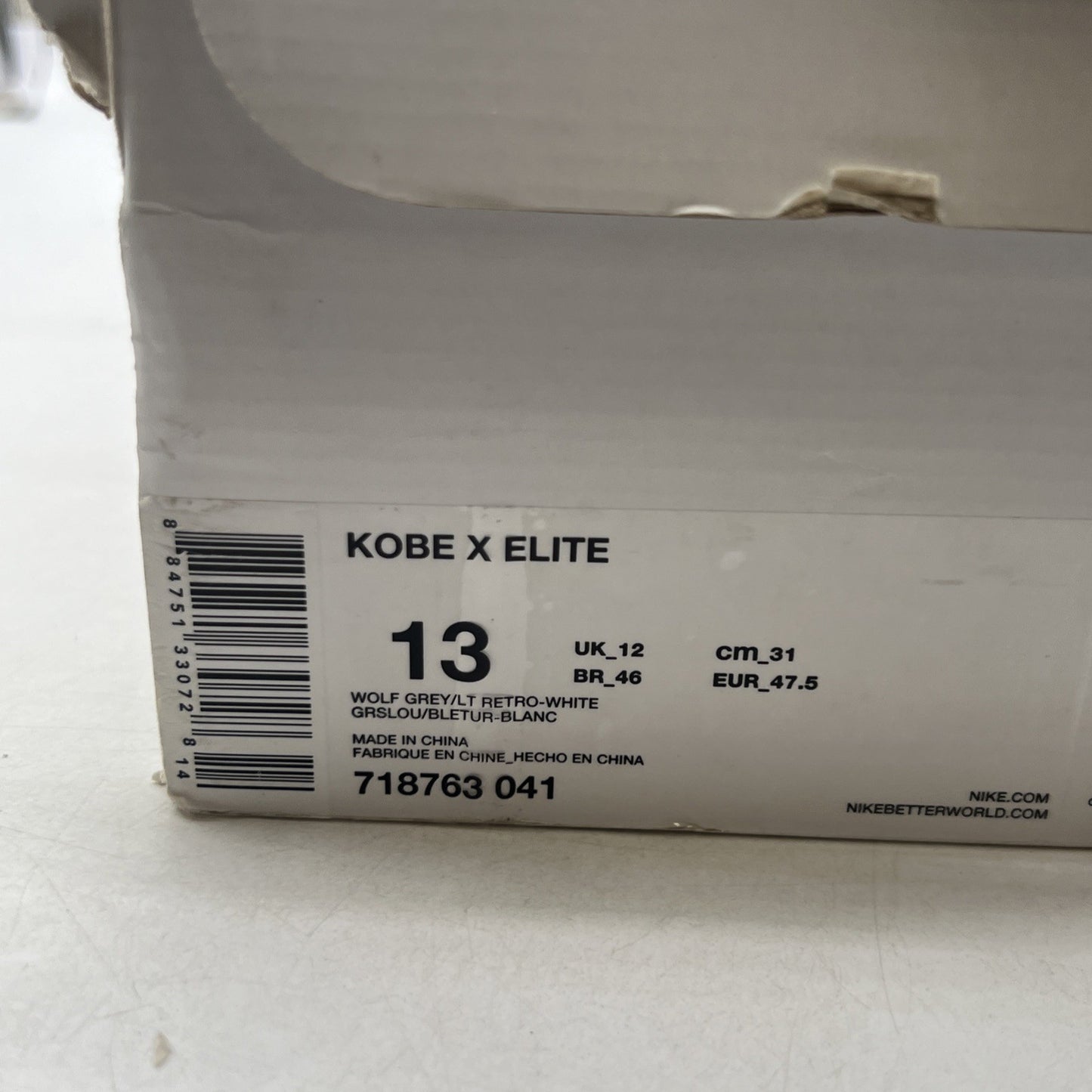 Size 13 - Nike Kobe 10 Elite Elevate (718763-041)