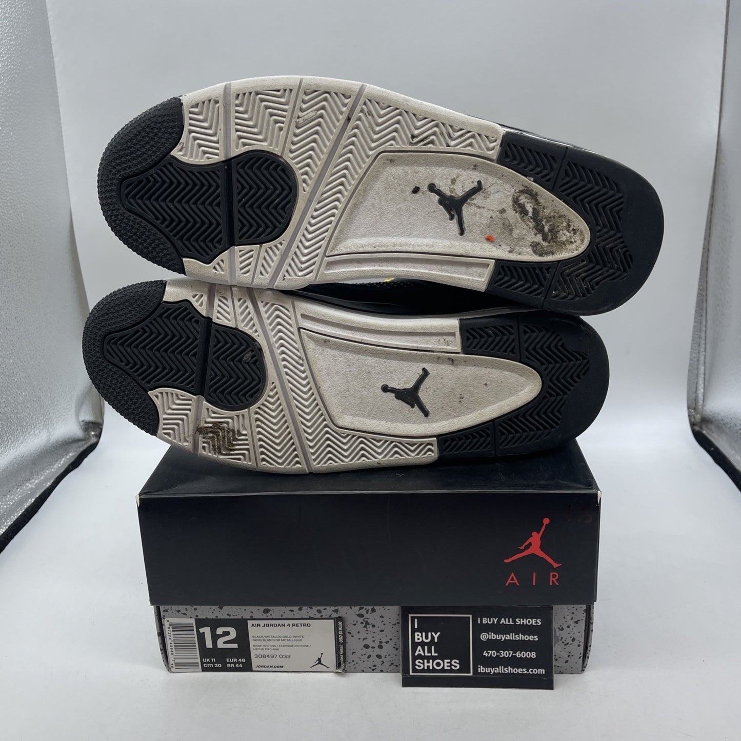 Size 12 - Air Jordan 4 Retro Royalty 2017 (308497-032)