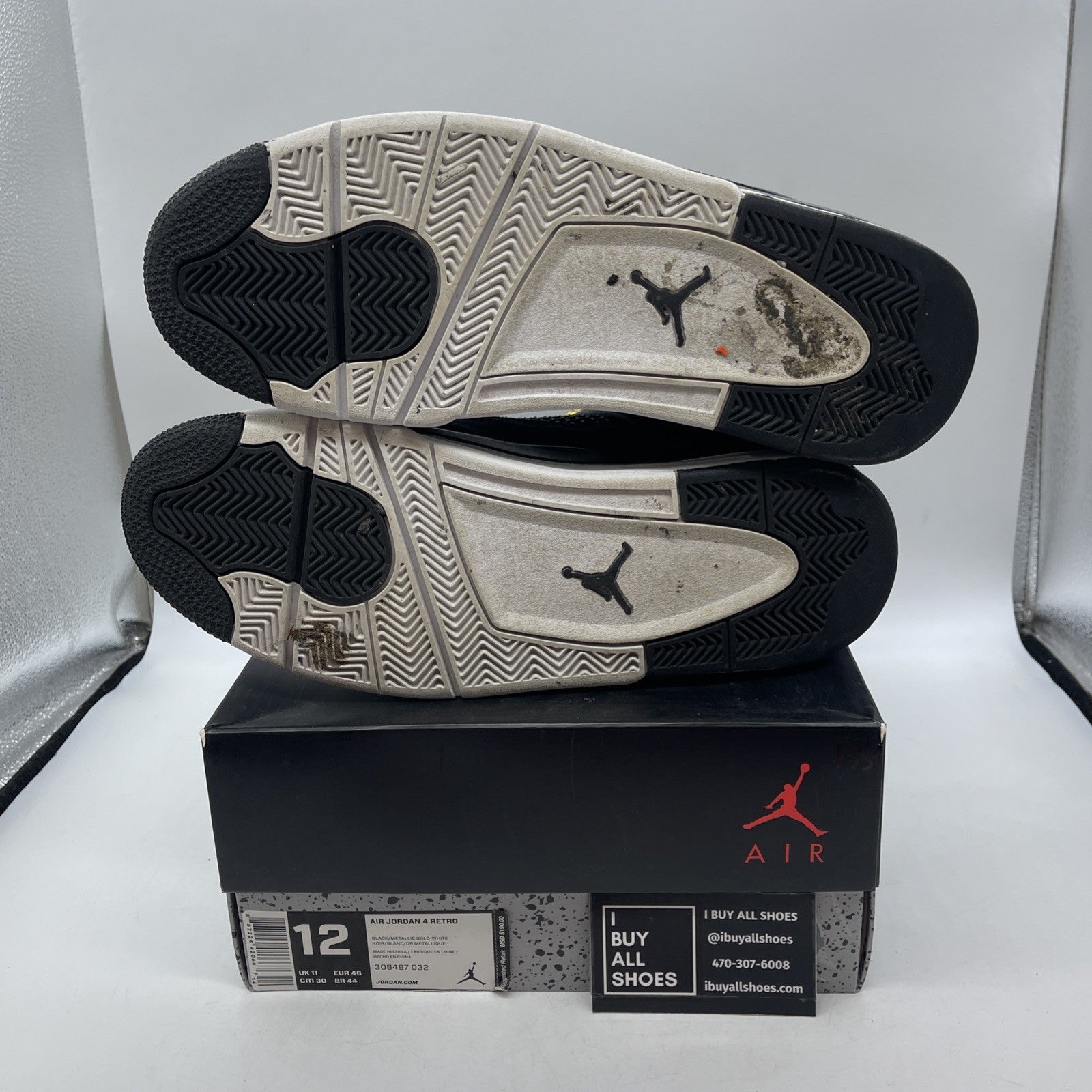 Size 12 - Air Jordan 4 Retro Royalty 2017 (308497-032)