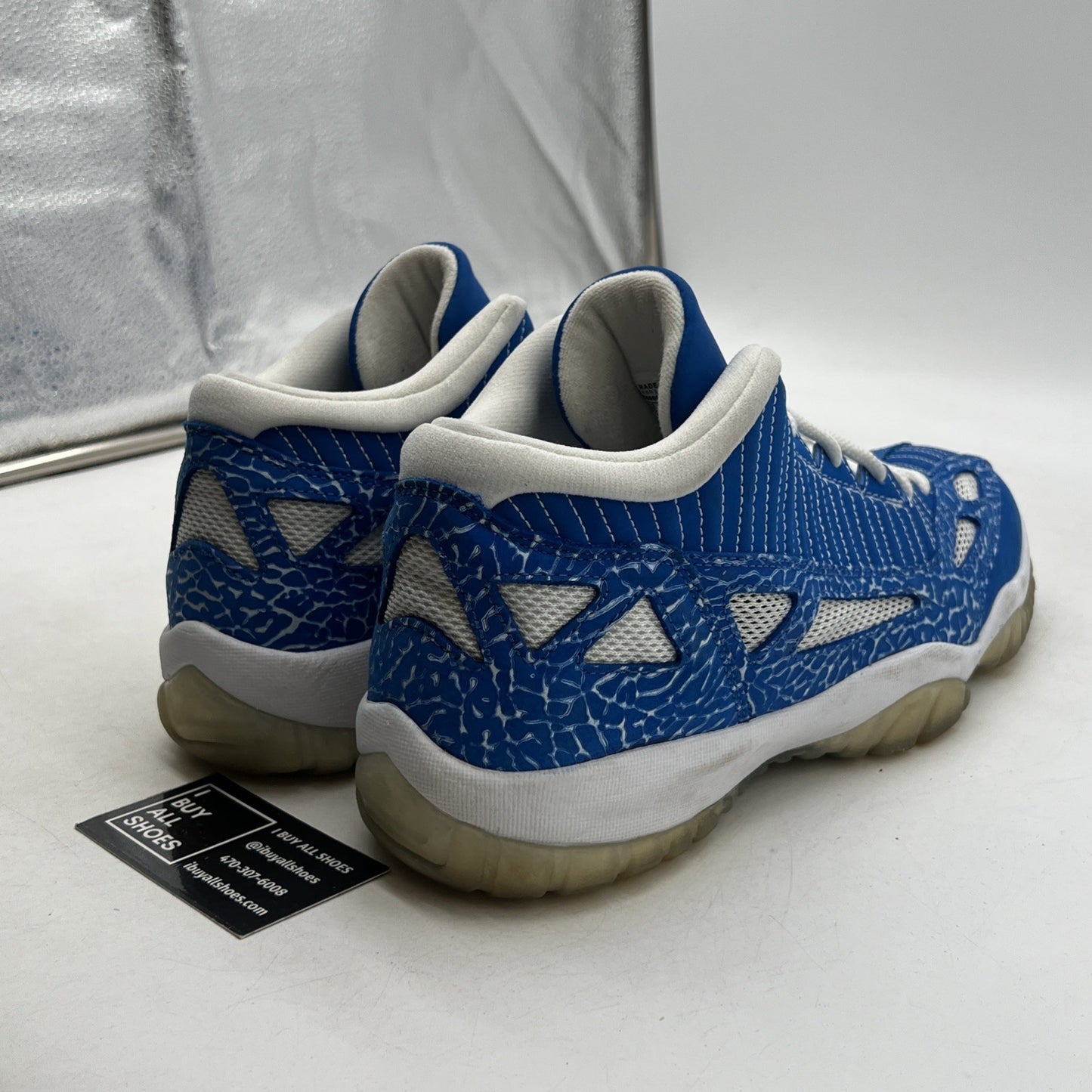 Size 13 - Air Jordan 11 Retro IE Low Argon Blue (306008-471)