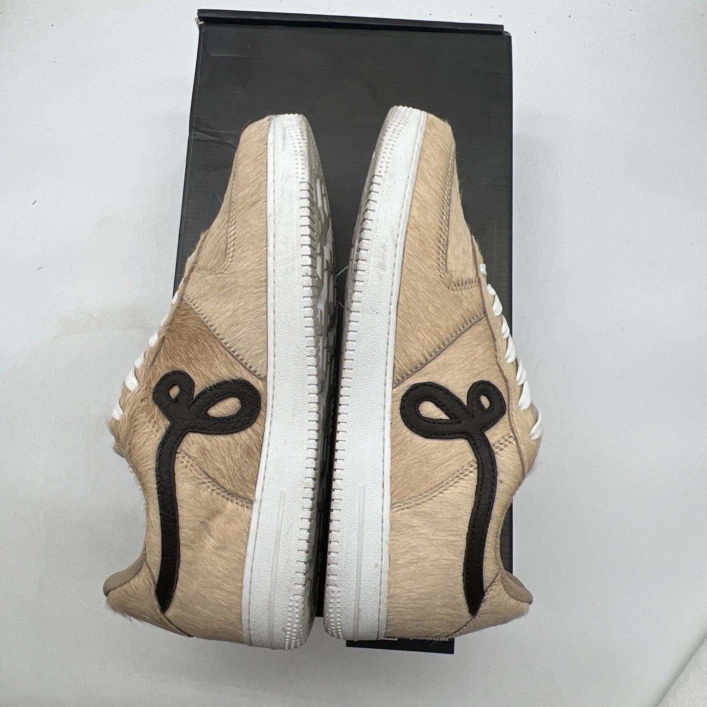 Size 11 - John Geiger GF-01 Sneakers Calf Hair Mens