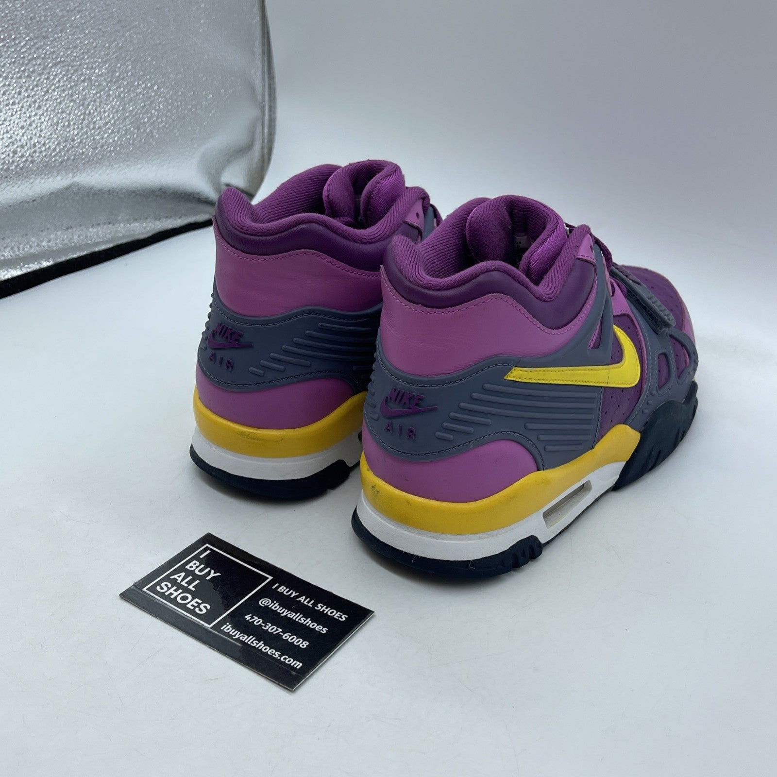 Size 9 - Nike Air Trainer 3 Retro 2020 Viotech Purple Grey Leather (CZ6393-500)