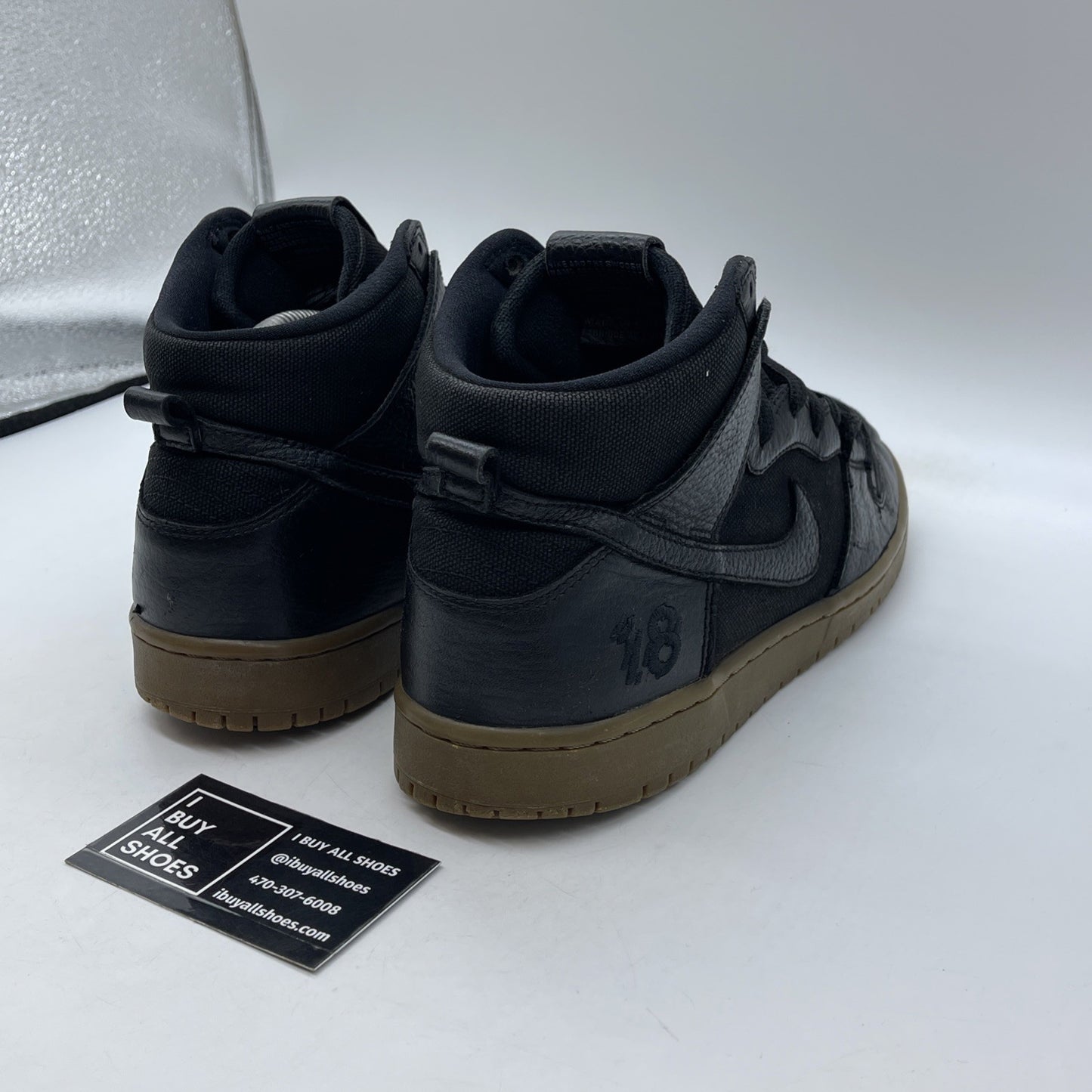 Size 10 - Nike AntiHero x SB Zoom Dunk Pro High Antihero Leather (AH9613-001)