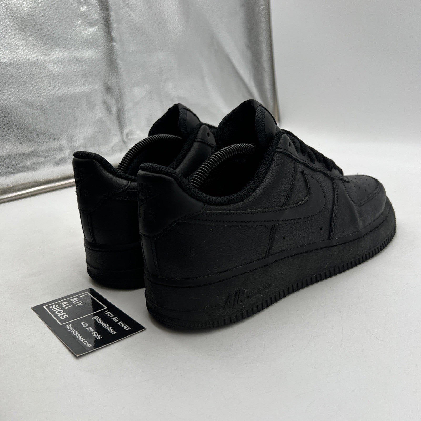 Size 9 - Nike Air Force 1 '07 Low Triple Black (CW2288-001)