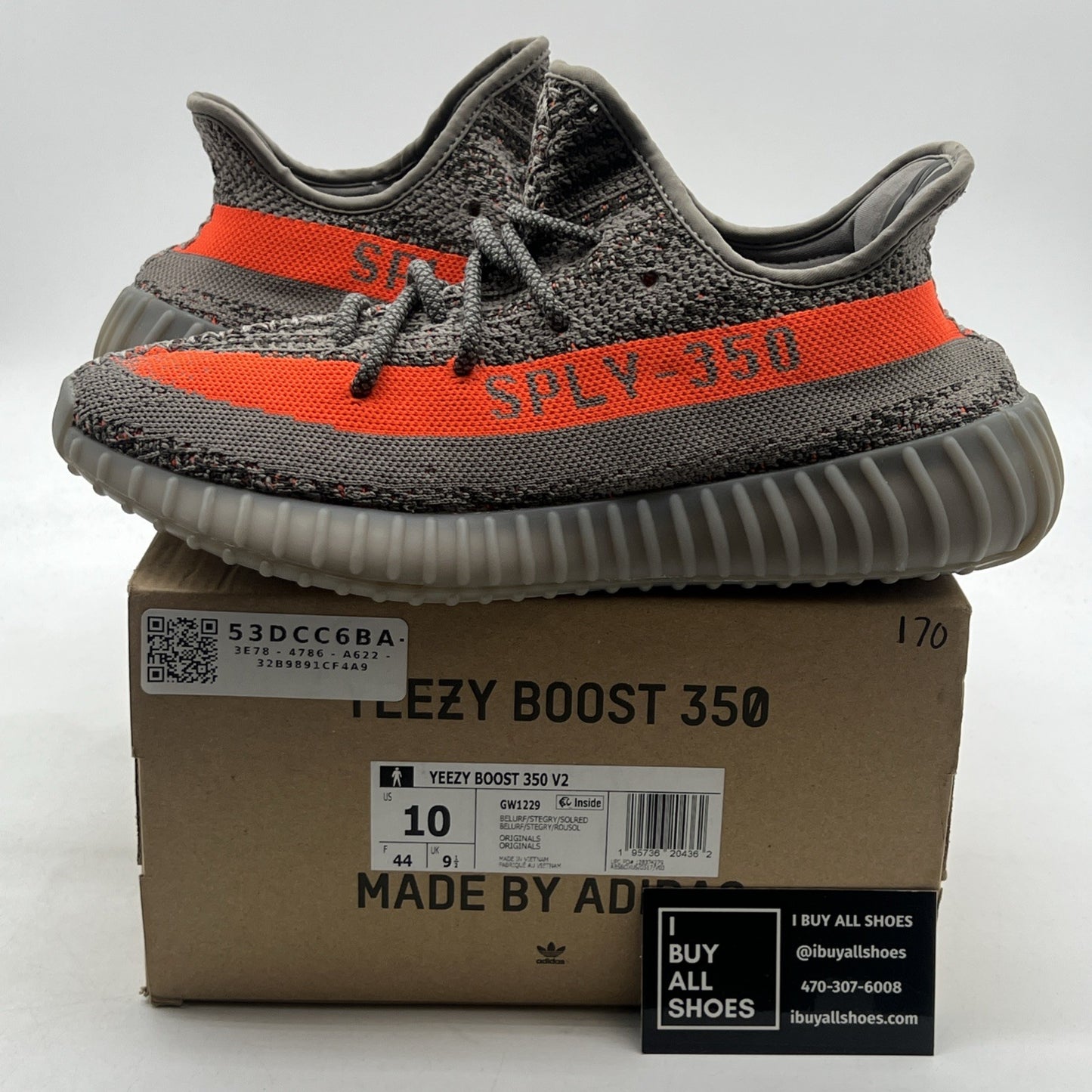 Size 10 - adidas Yeezy Boost 350 V2 Low Beluga Reflective (GW1229)