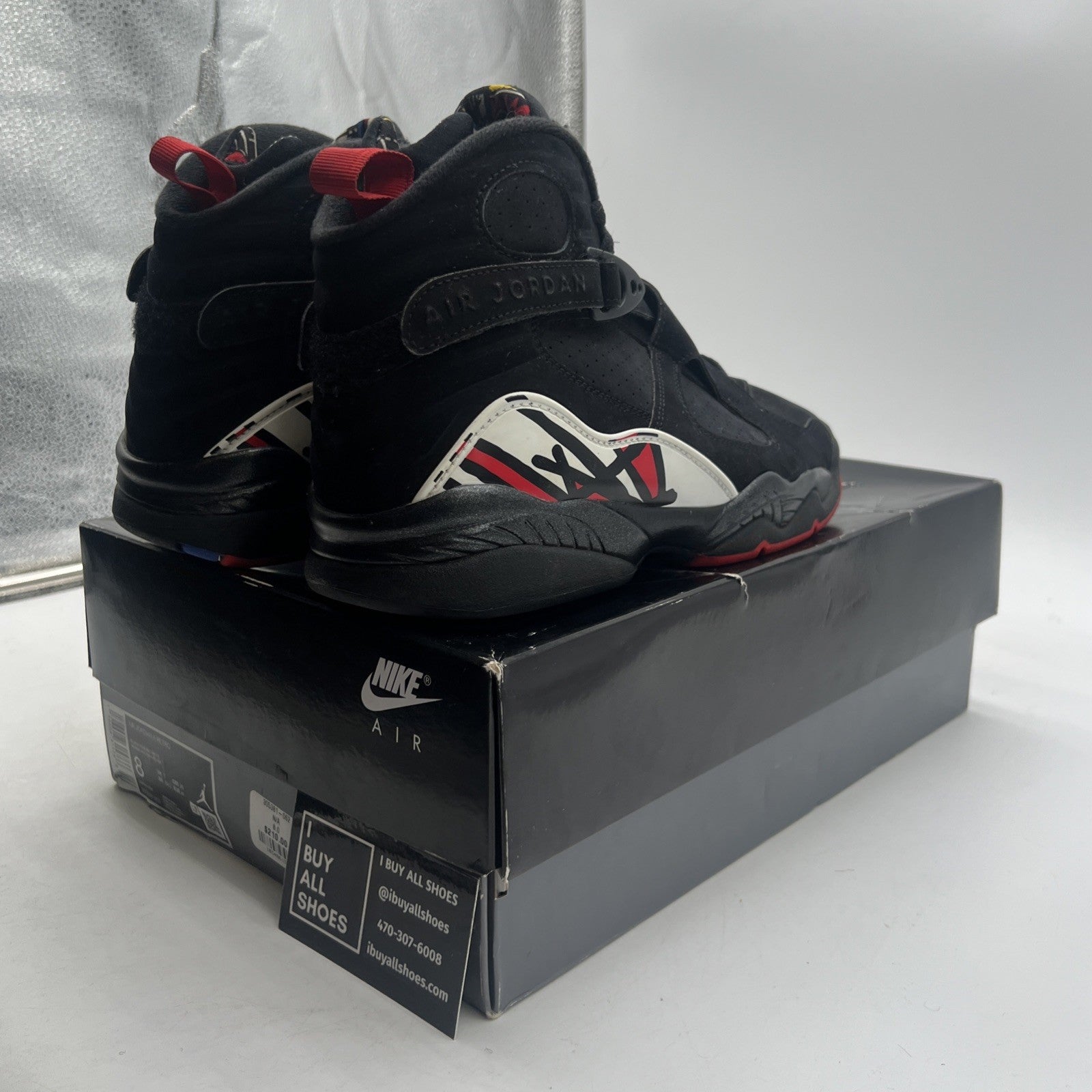 Size 8 - Air Jordan 8 Retro Mid Playoff (305381-062)