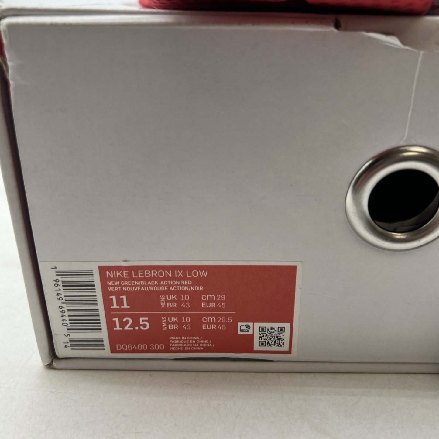 Size 11 - Nike LeBron 9 Low Reverse Liverpool (DQ6400-300)