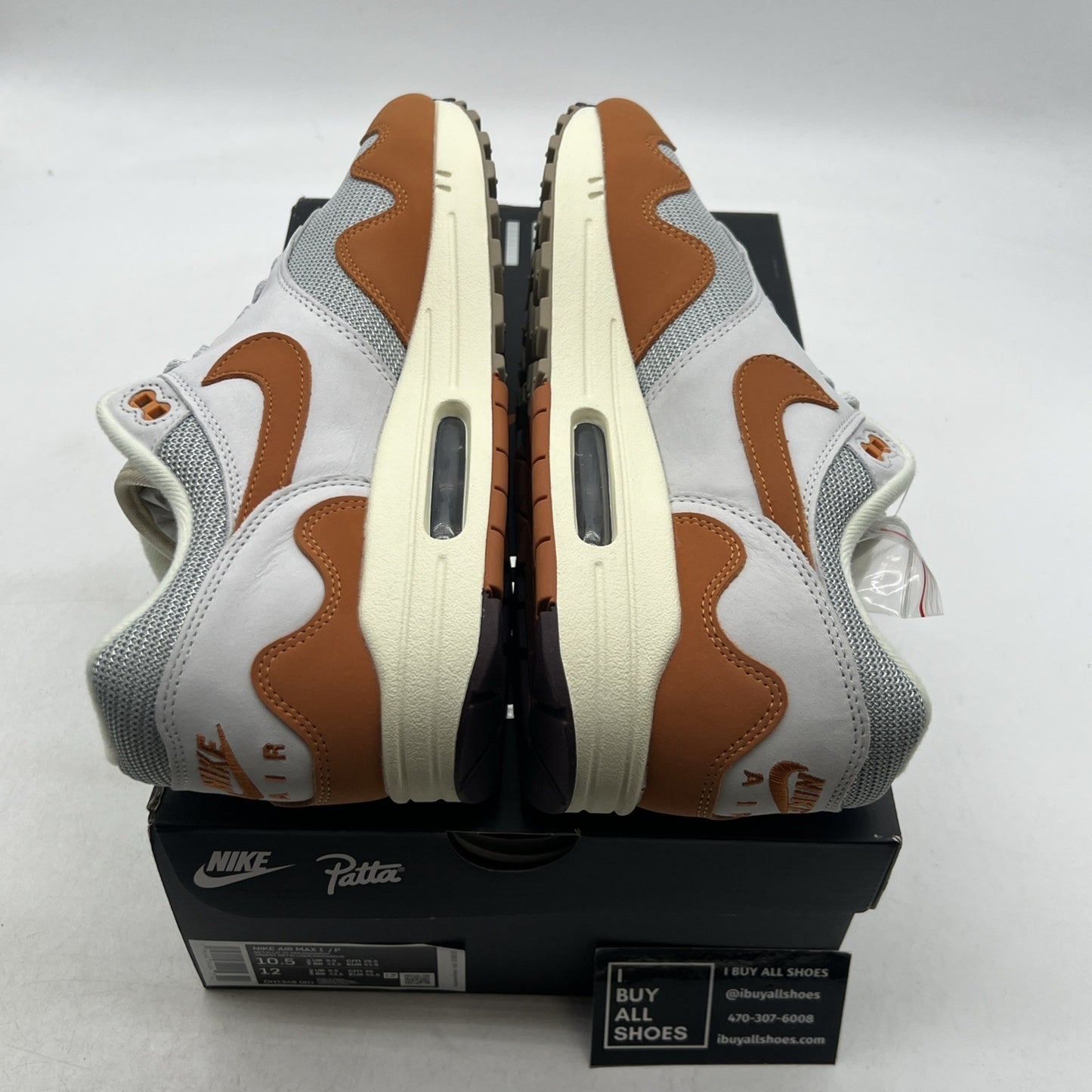 Size 10.5 - Nike Air Max 1 Patta Waves Monarch (DH1348-001)