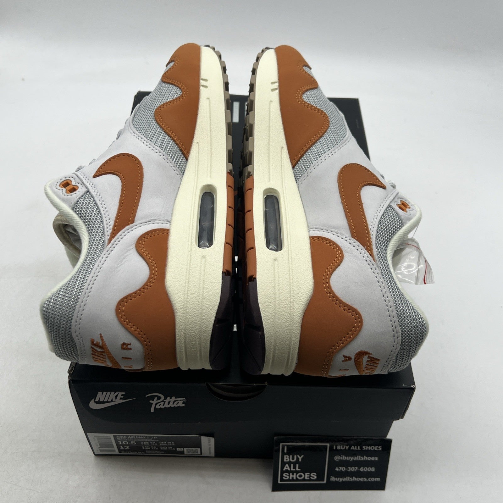 Size 10.5 - Nike Air Max 1 Patta Waves Monarch (DH1348-001)