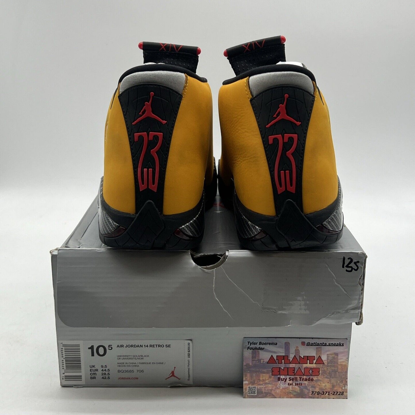 Size 10.5 - Air Jordan 14 Retro Reverse Ferrari (BQ3685-706)