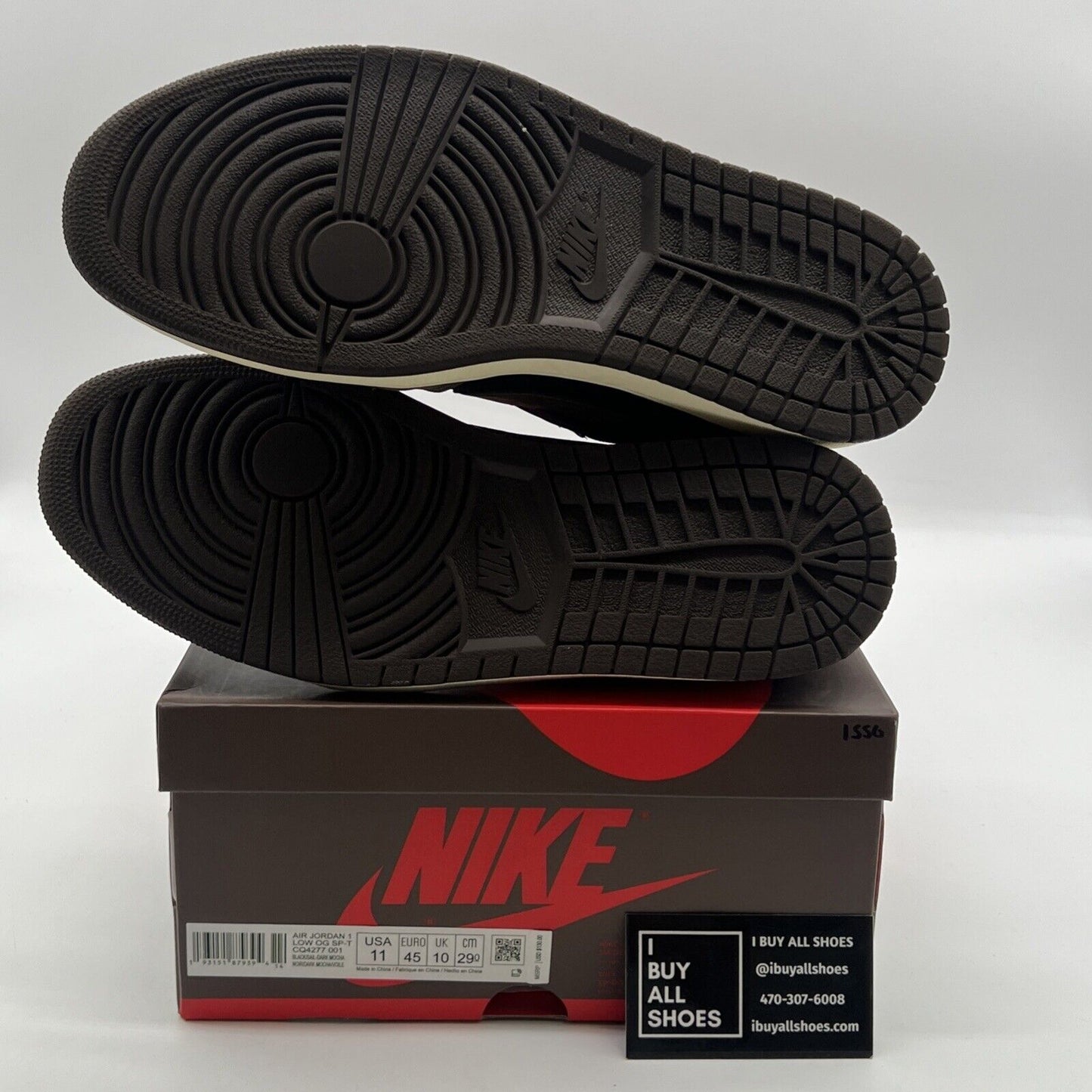 Size 11 - Air Jordan 1 x Travis Scott Low Mocha (CQ4277-001)