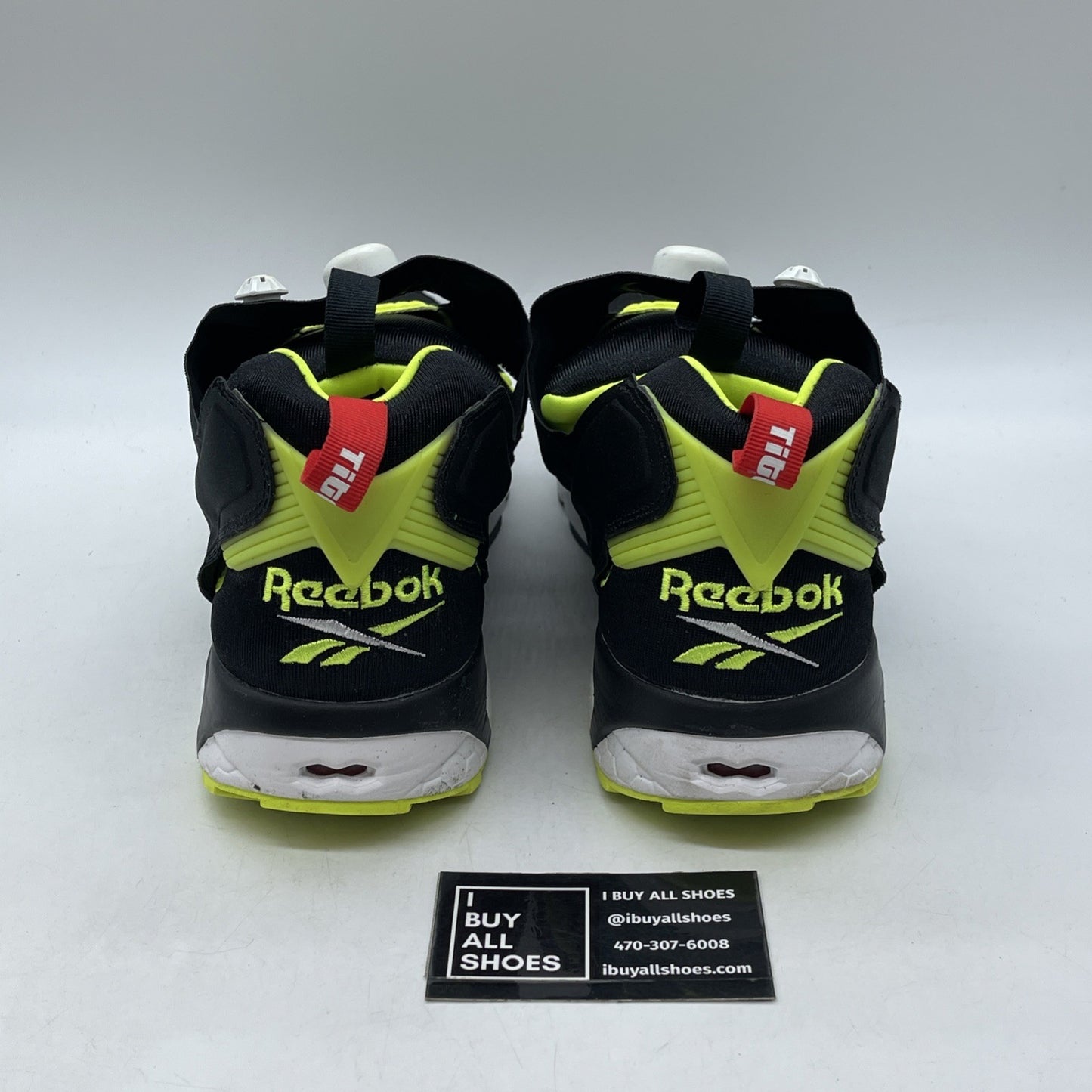 Size 13 - Reebok InstaPump Fury OG x Titolo Black Green Suede (V61217)