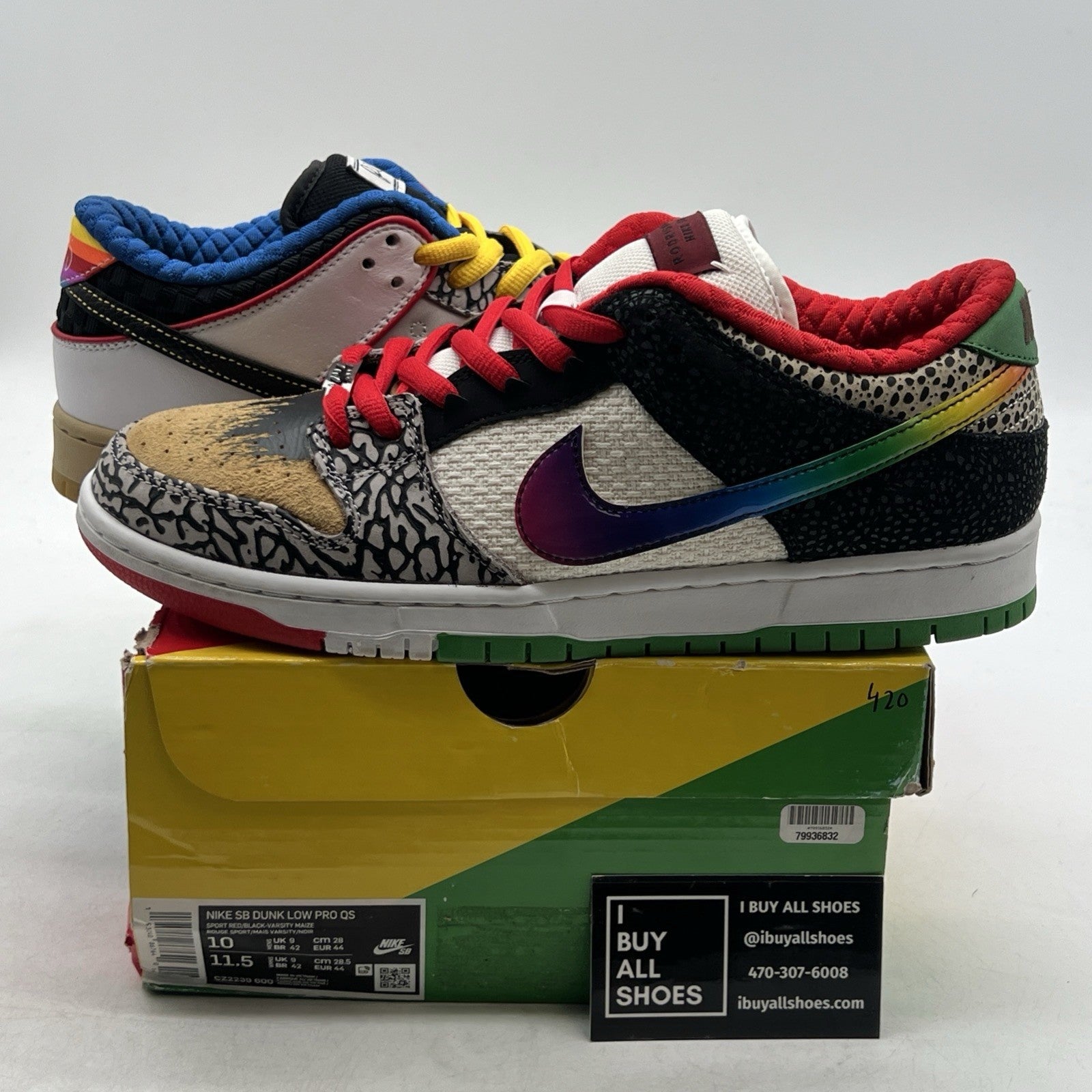 Size 10 - Nike SB Dunk Low What The Paul (CZ2239-600)