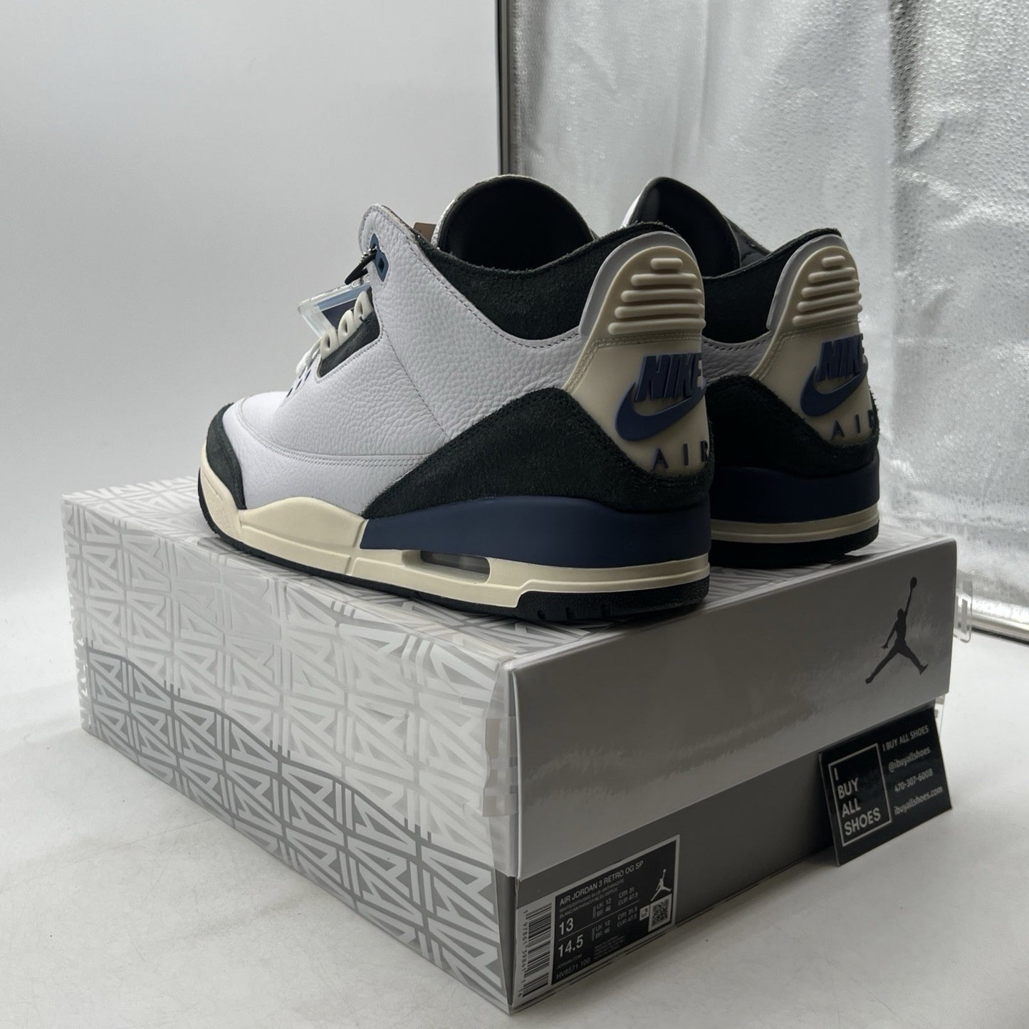 Size 13 - A Ma Maniére x Air Jordan 3 Retro OG SP For The Love (HV8571-100)