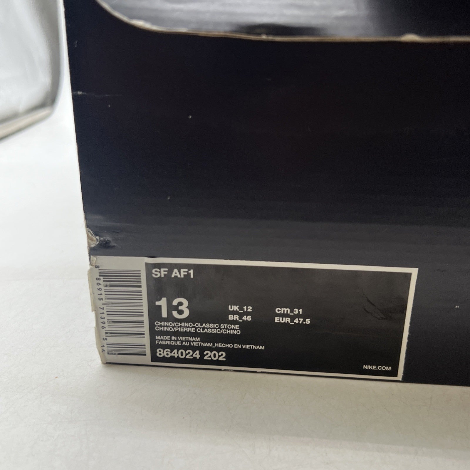 Size 13 - Nike SF Air Force 1 Desert Camo (864024-202)