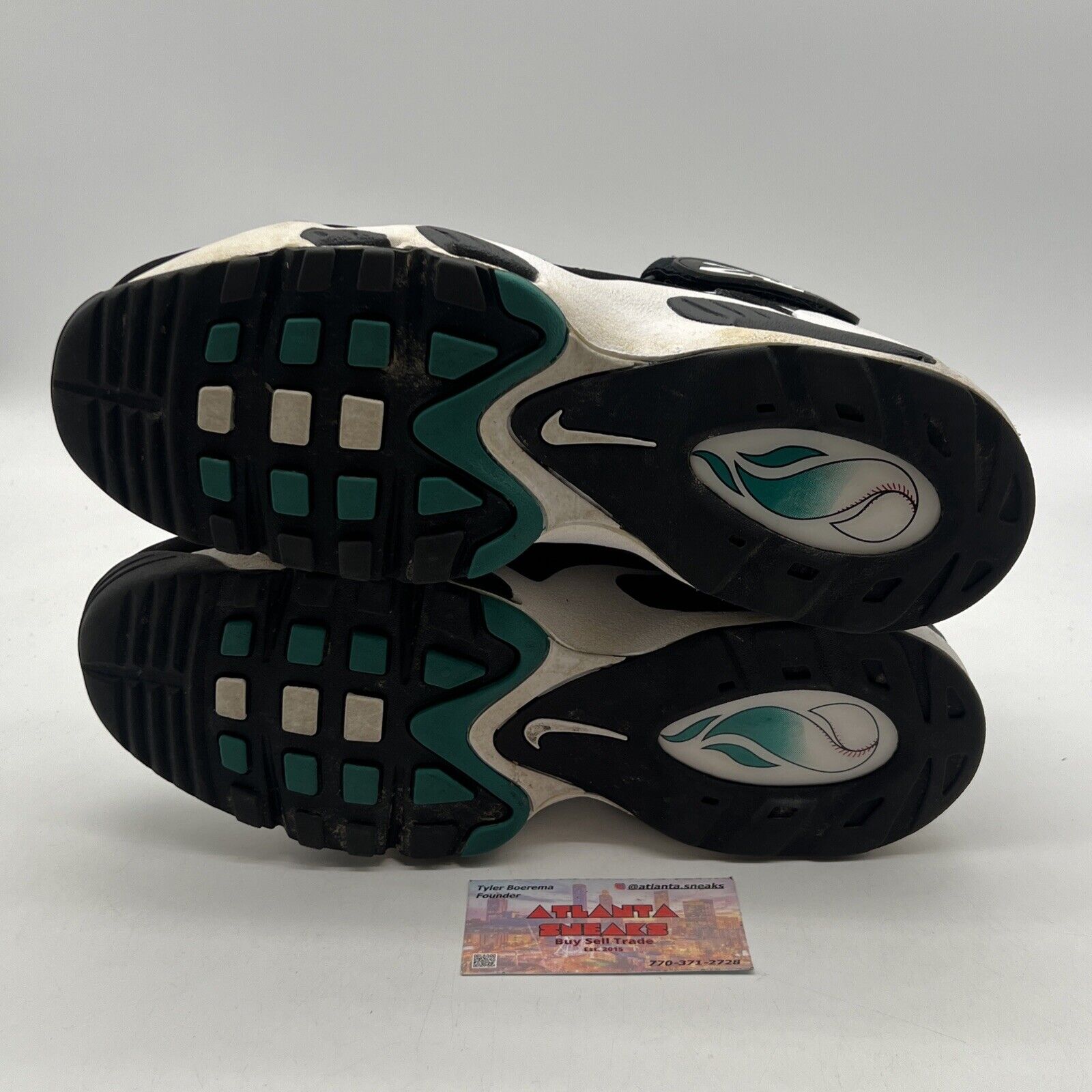 Size 10 - Nike Air Griffey Max 1 2021 Freshwater Black White Suede (DD8558-100)