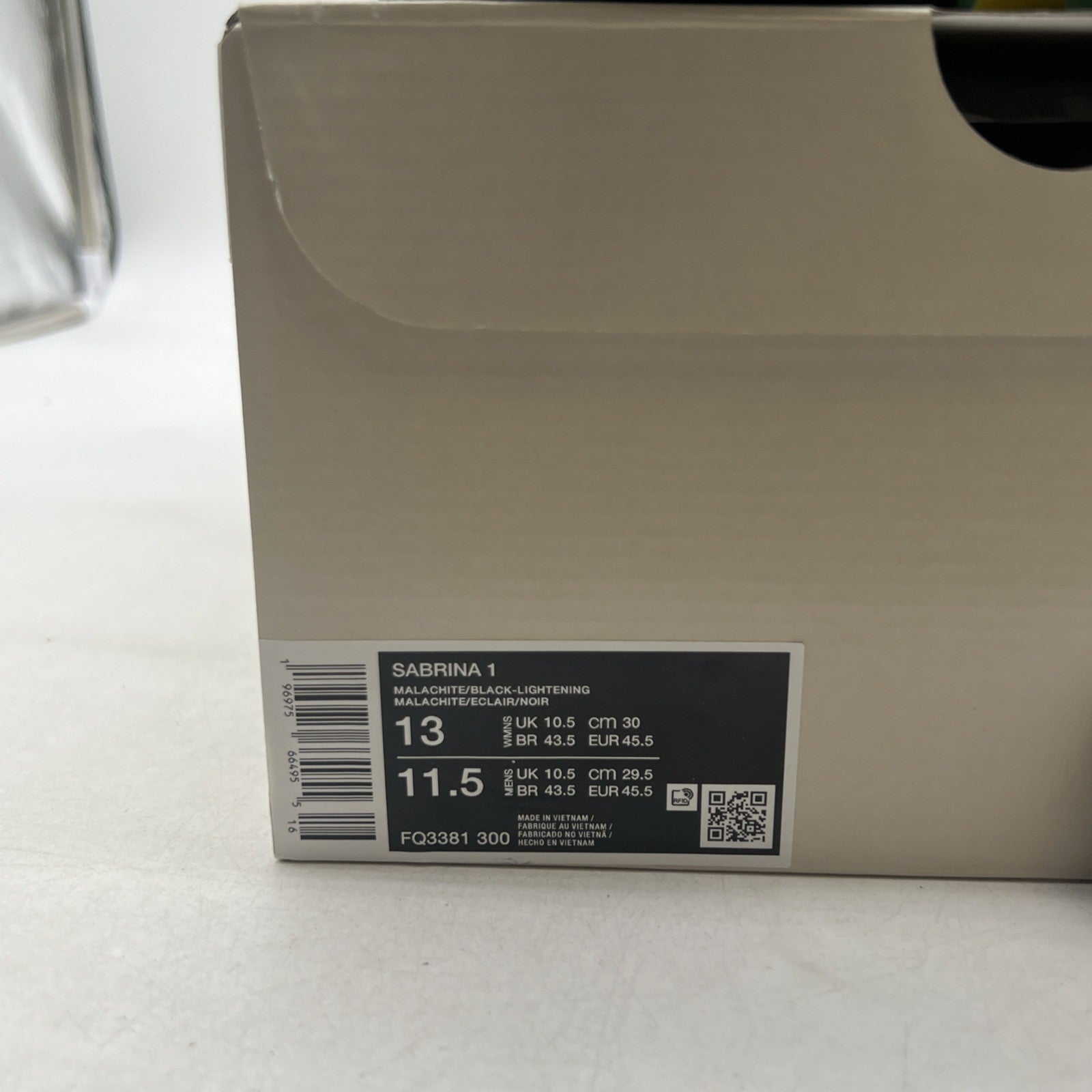 Size 13 - Nike Sabrina 1 Oregon Ducks W (FQ3381-300)