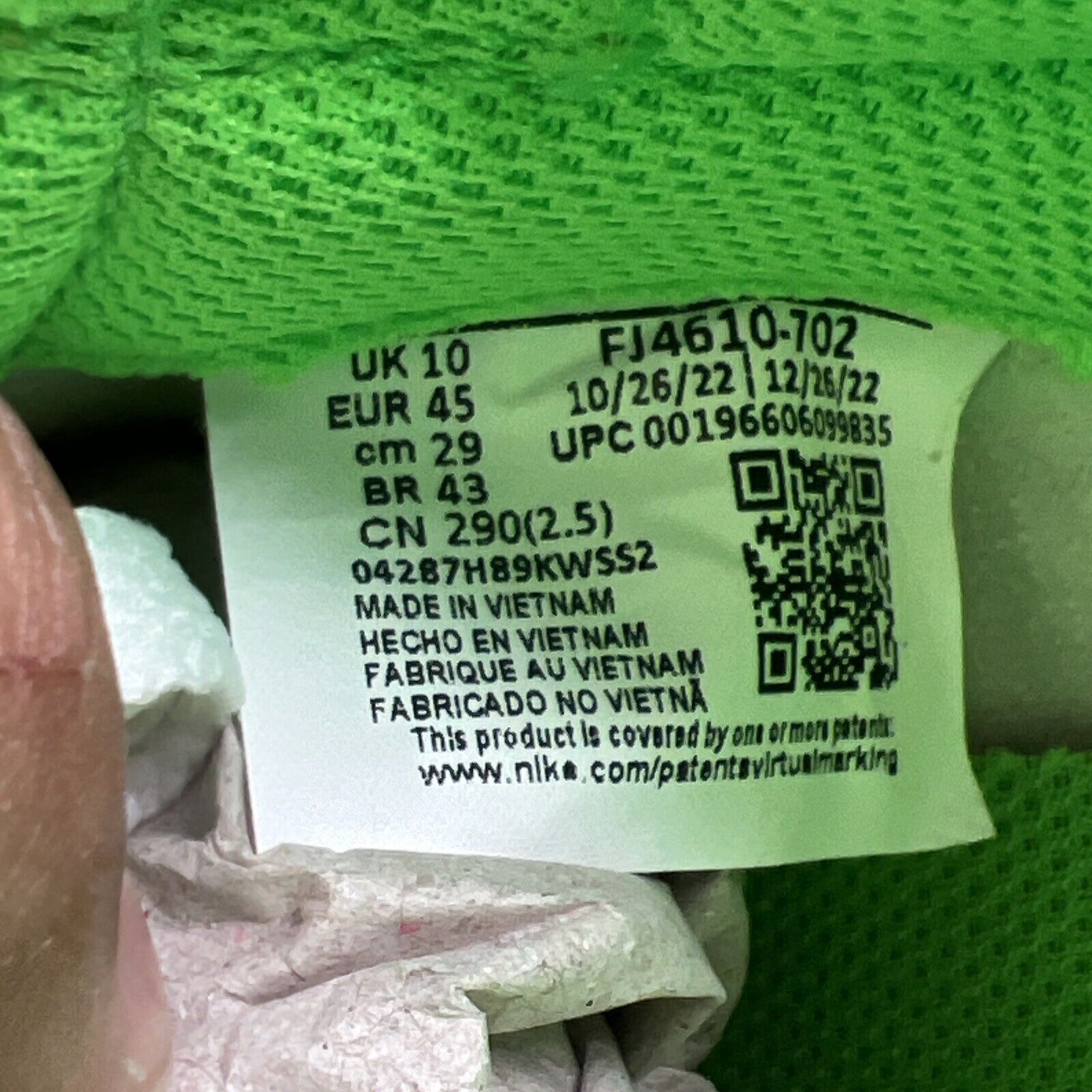 Size 11 - Nike (FJ4610-702) Dunk Low SE 'Glow in the Dark'