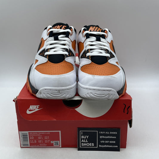 Size 10 - Air Cross Trainer 3 Low Starfish White Orange Leather (FJ4415-100)