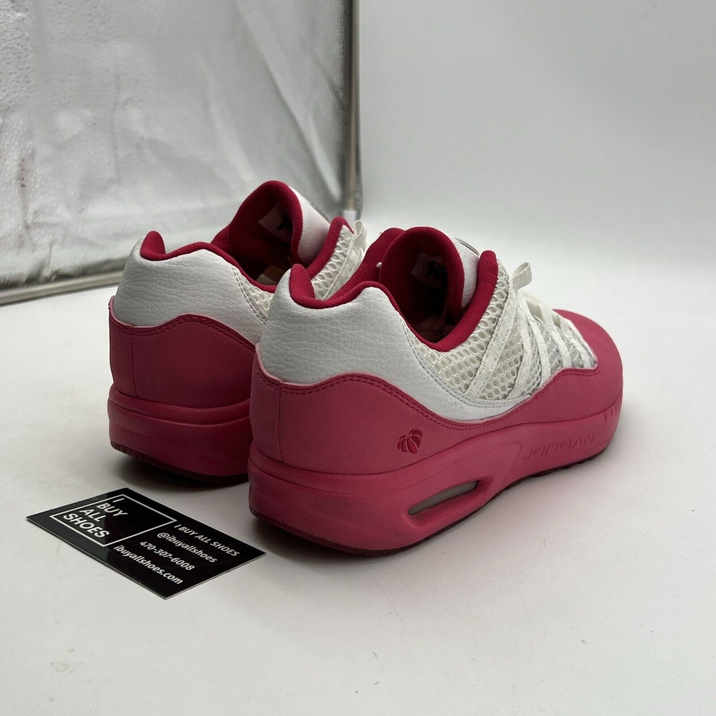 Size 7Y - Jordan CMFT Viz Air 11 GS ‘FTLOTG’ – White – Brilliant Magenta