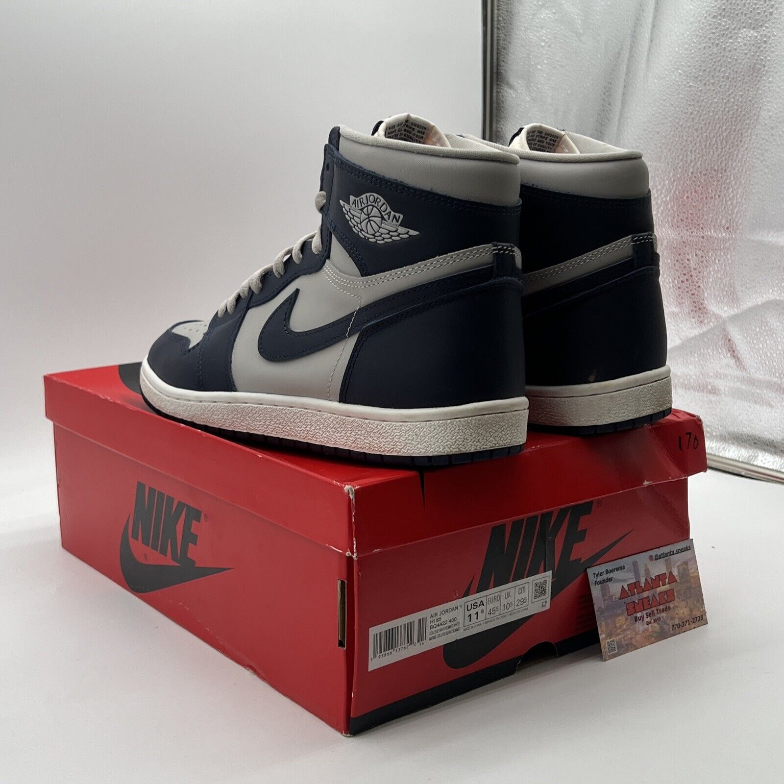 Size 11.5 - Air Jordan 1 Retro '85 High Georgetown (BQ4422-400)