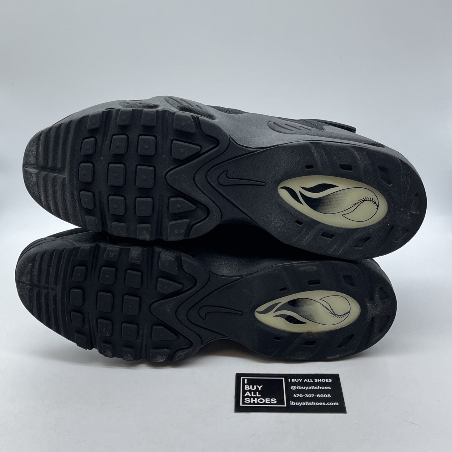 Size 13 - Nike Air Griffey Max 1 Black Suede Leather (354912-001)
