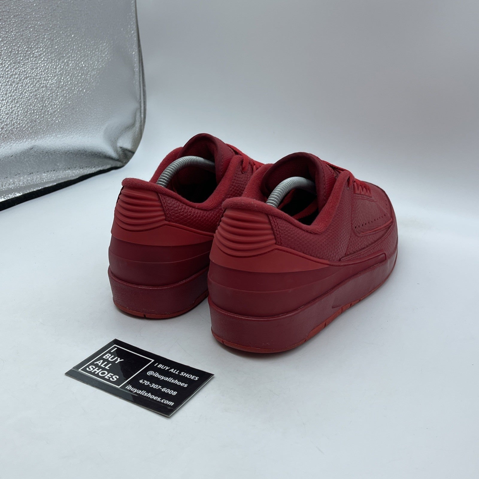 Size 9.5 - Air Jordan 2 Retro Low Gym Red Leather (832819-606)