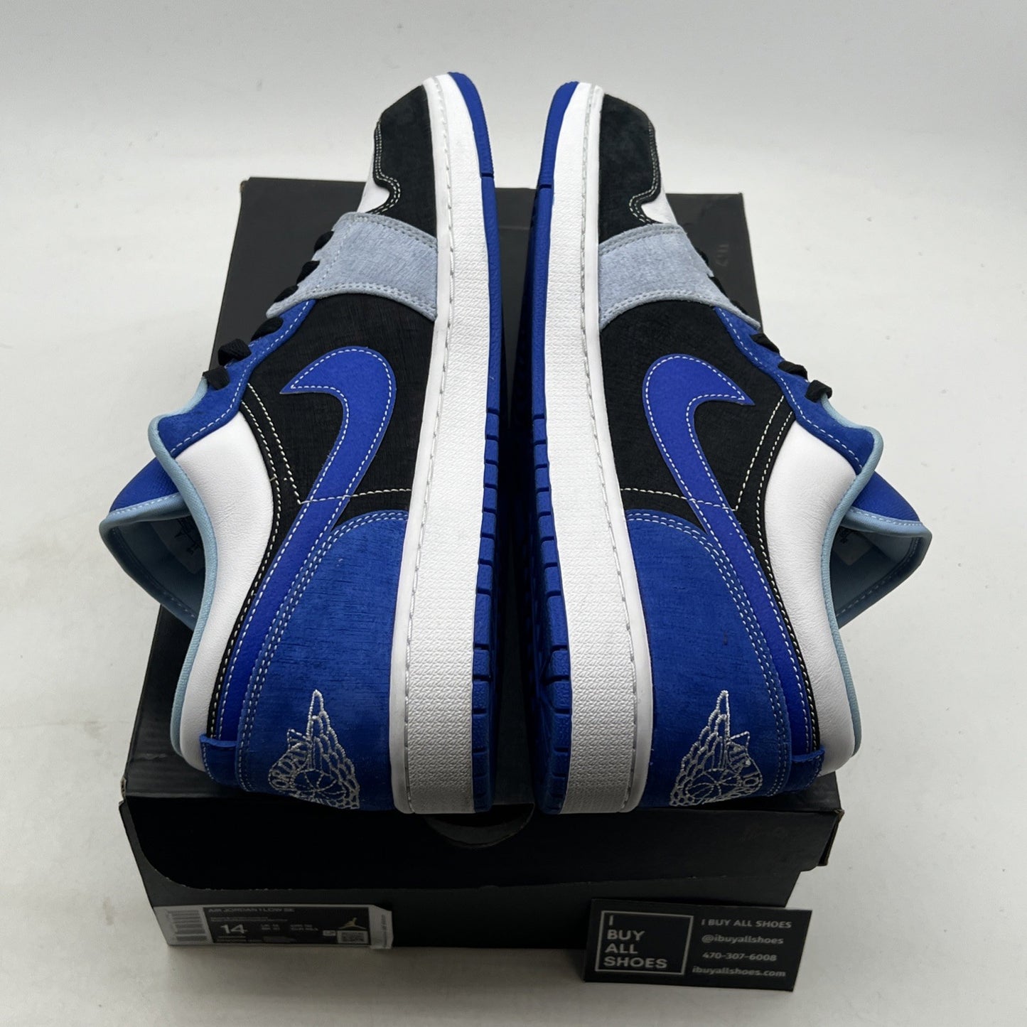 Size 14 - Air Jordan 1 SE Low Racer Blue (DH0206-400)