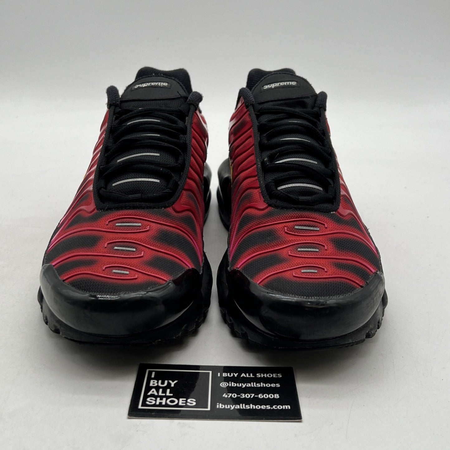 Size 13 - Nike Supreme x Air Max Plus TN University Red (DA1472-600)