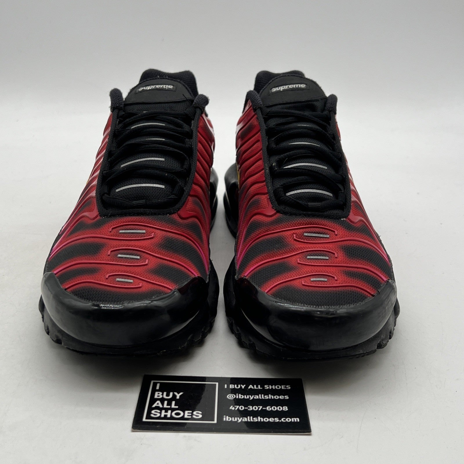 Size 13 - Nike Supreme x Air Max Plus TN University Red (DA1472-600)
