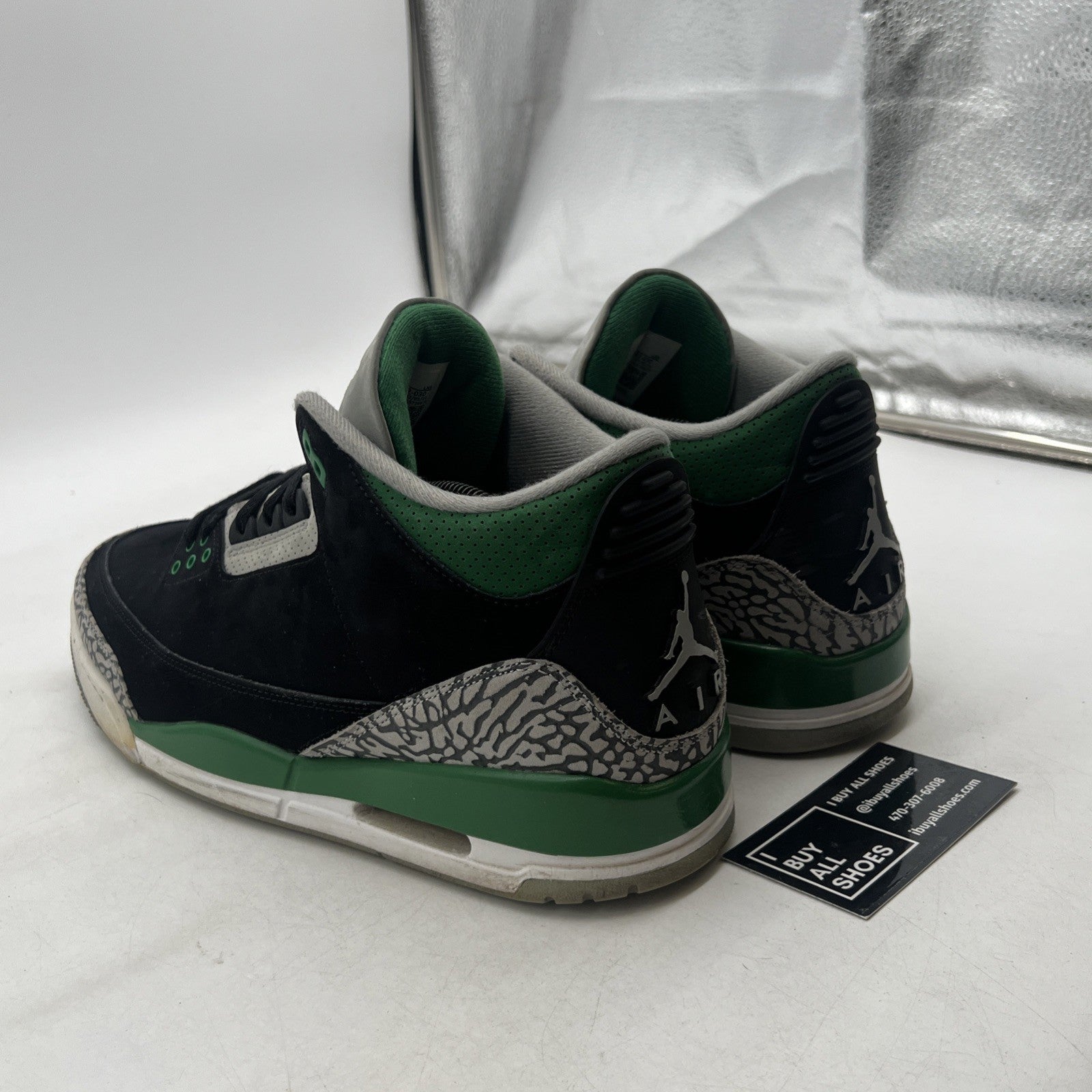 Size 11.5 - Air Jordan 3 Retro Mid Pine Green (CT8532-030)