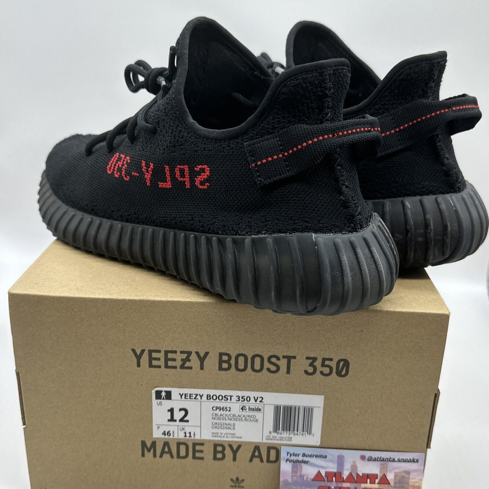 Size 12 - adidas Yeezy Boost 350 V2 Bred 2017