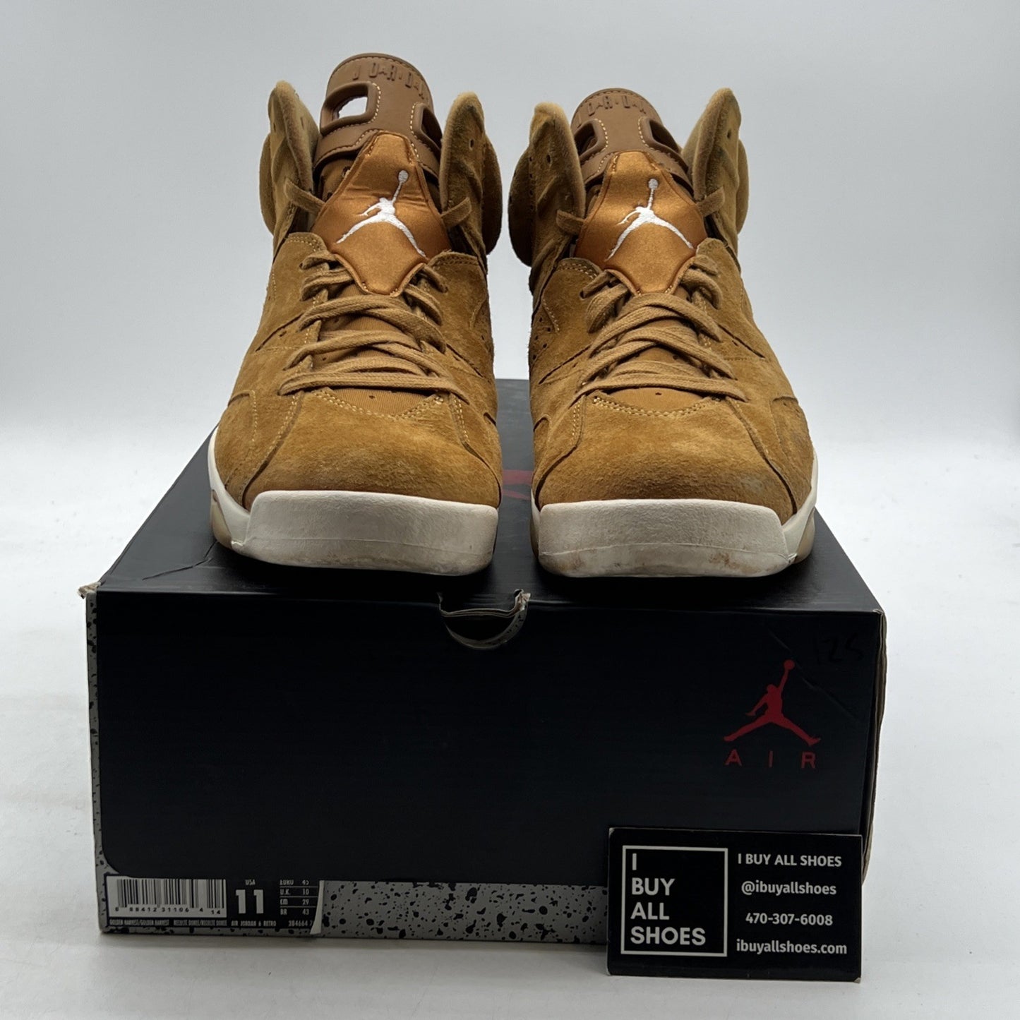 Size 11 - Air Jordan 6 Retro Wheat (384664-705)