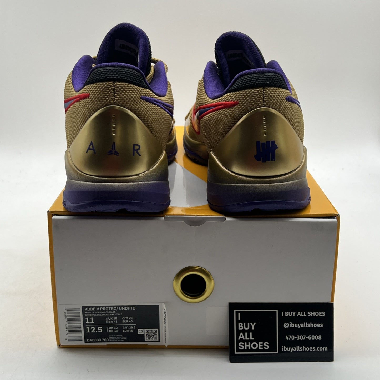 Size 11 - Nike Zoom Kobe 5 Protro x Undefeated Hall Of Fame (DA6809-700)