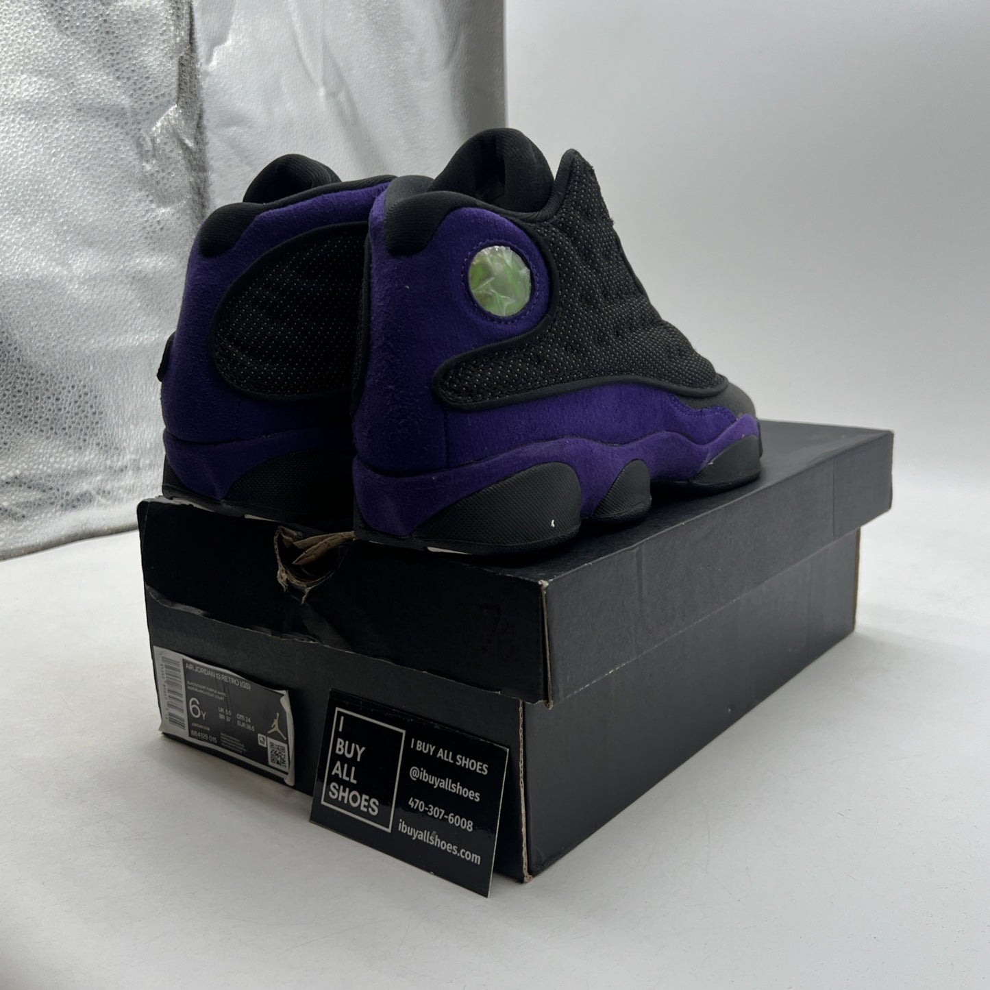 Size 6Y - Air Jordan 13 Retro Mid Court Purple (884129-015)